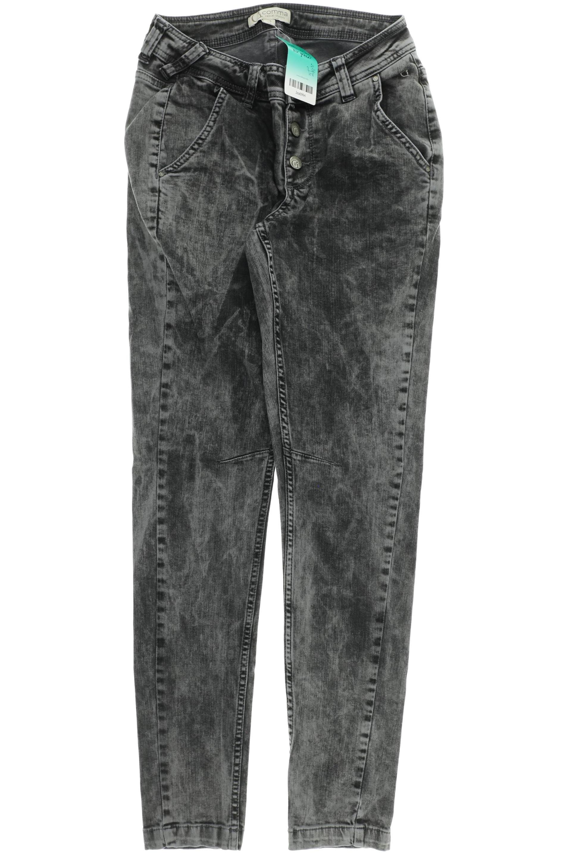 

Comma Damen Jeans, grau, Gr. 34