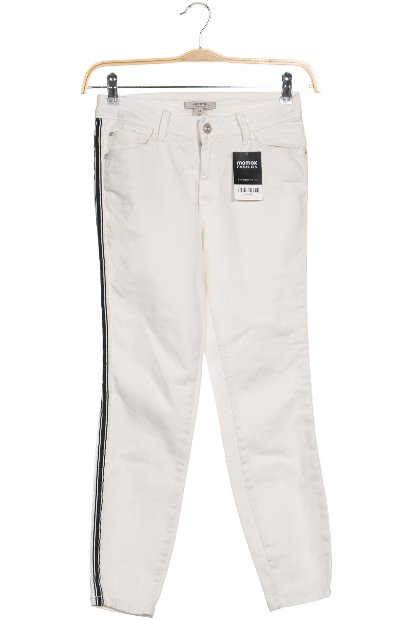 

Comma Damen Jeans, weiß, Gr. 34
