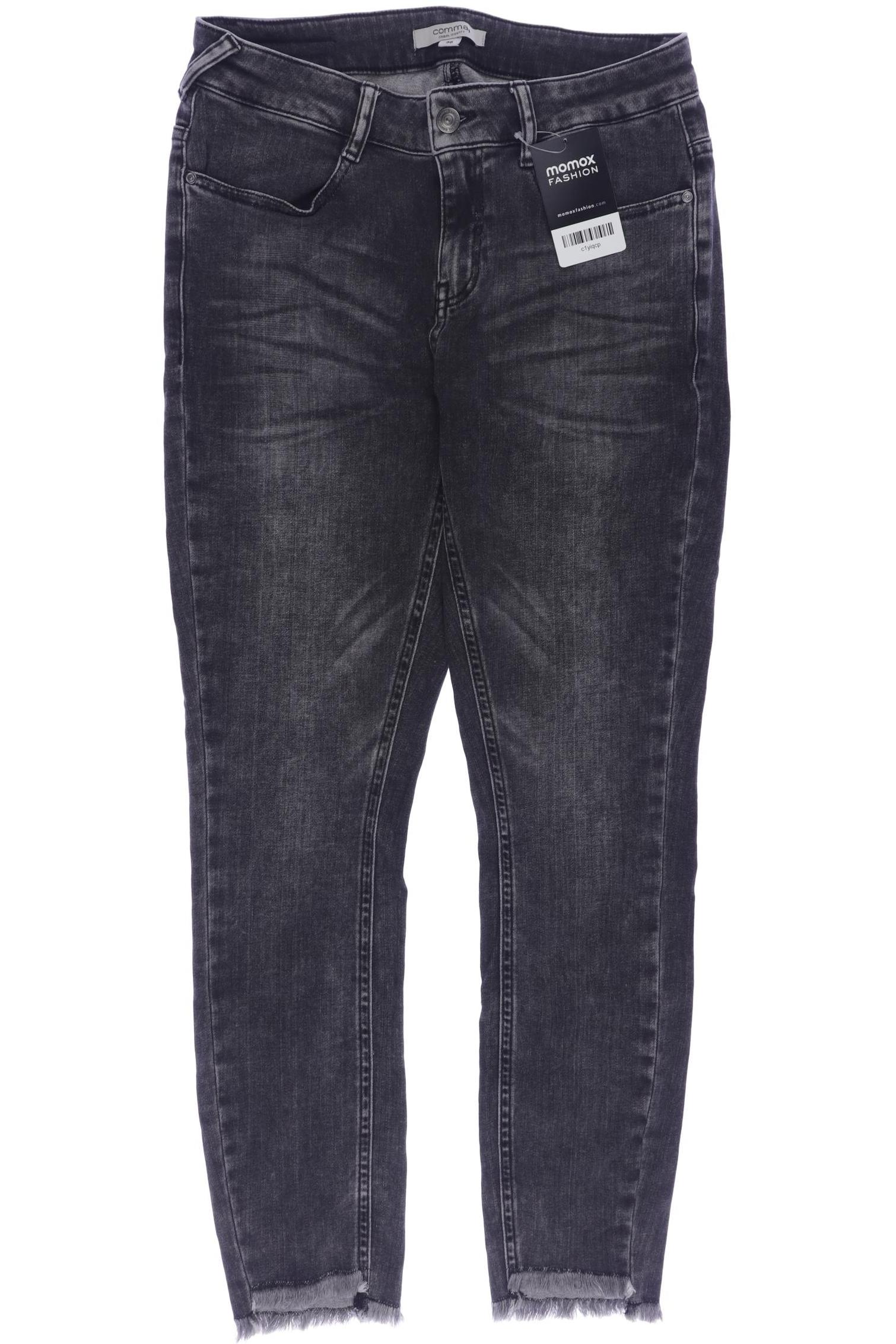 

Comma Damen Jeans, grau, Gr. 36