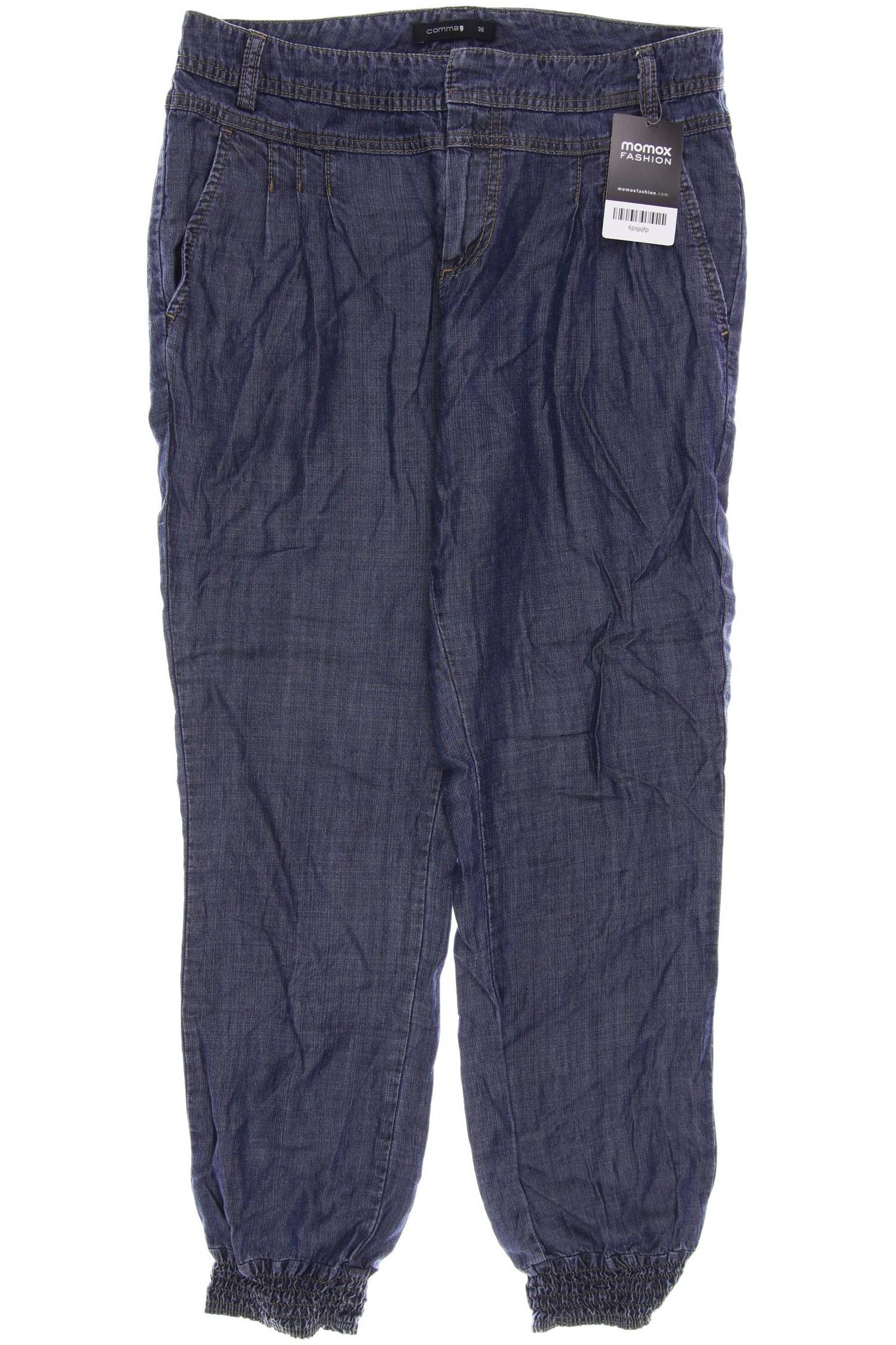 

Comma Damen Jeans, marineblau