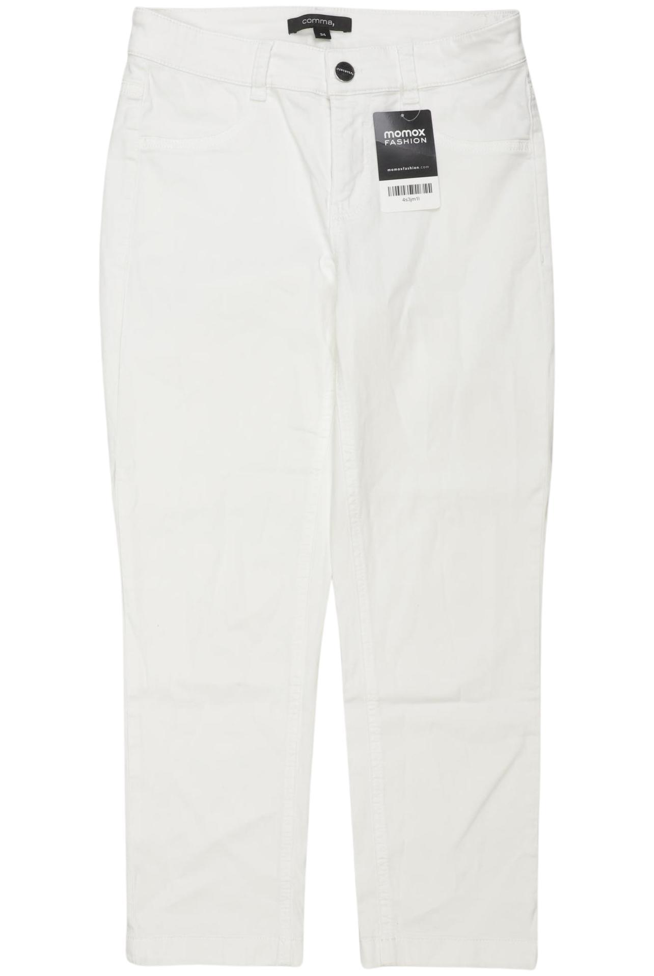 

Comma Damen Jeans, weiß, Gr. 34