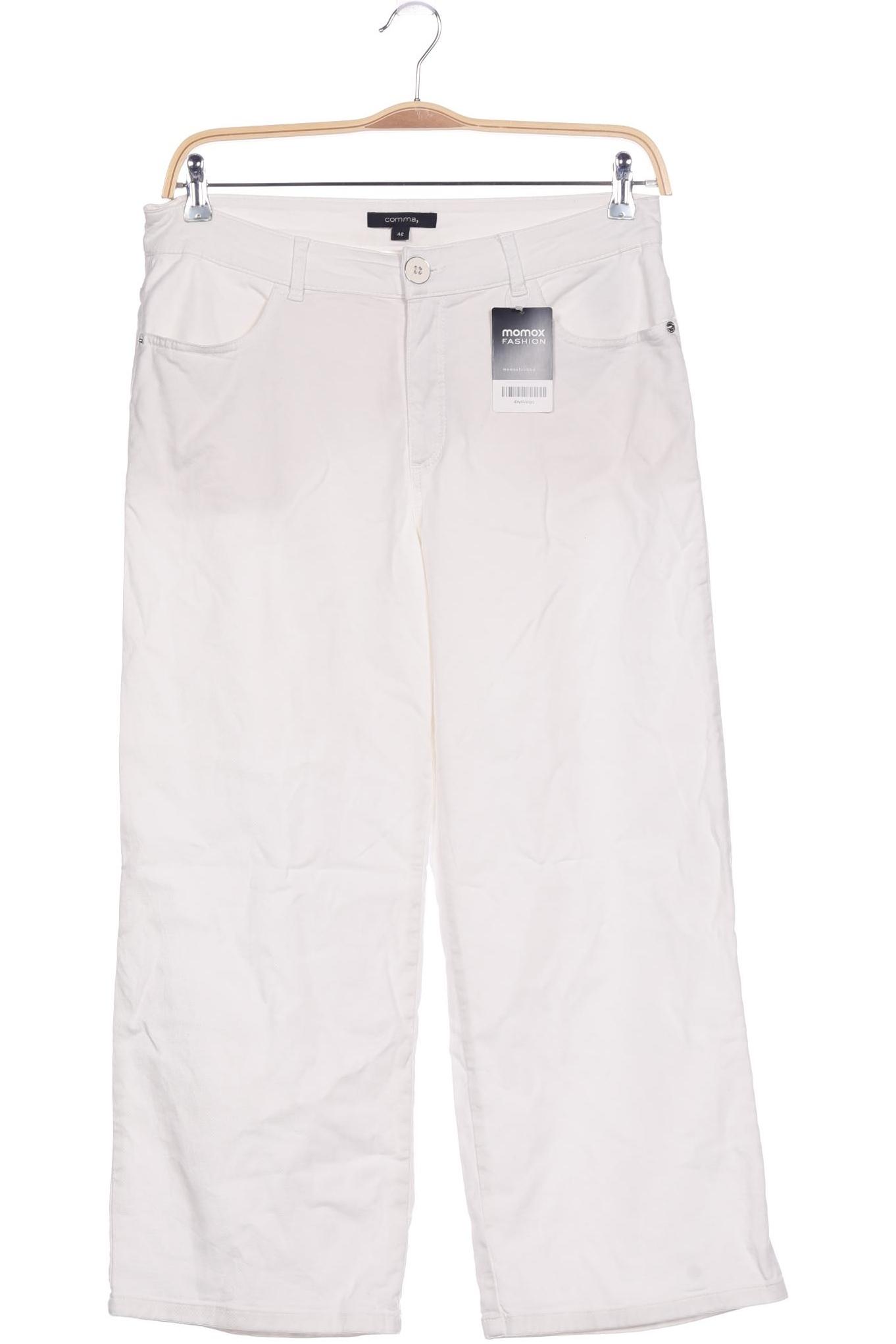 

Comma Damen Jeans, weiß, Gr. 42