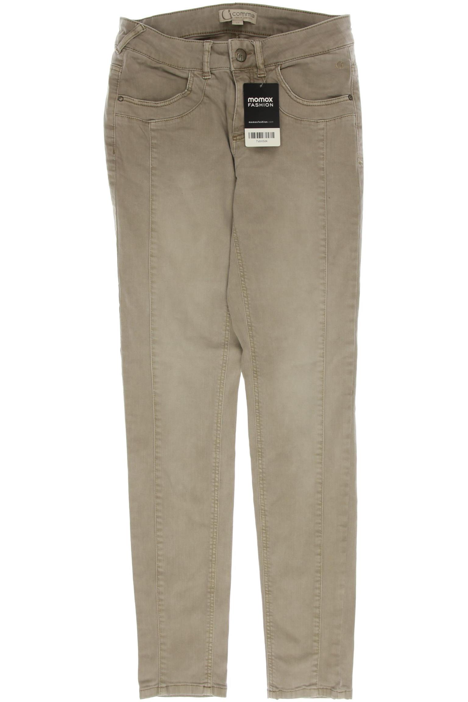 Thumbnail - Comma Damen Jeans, beige, Gr. 34