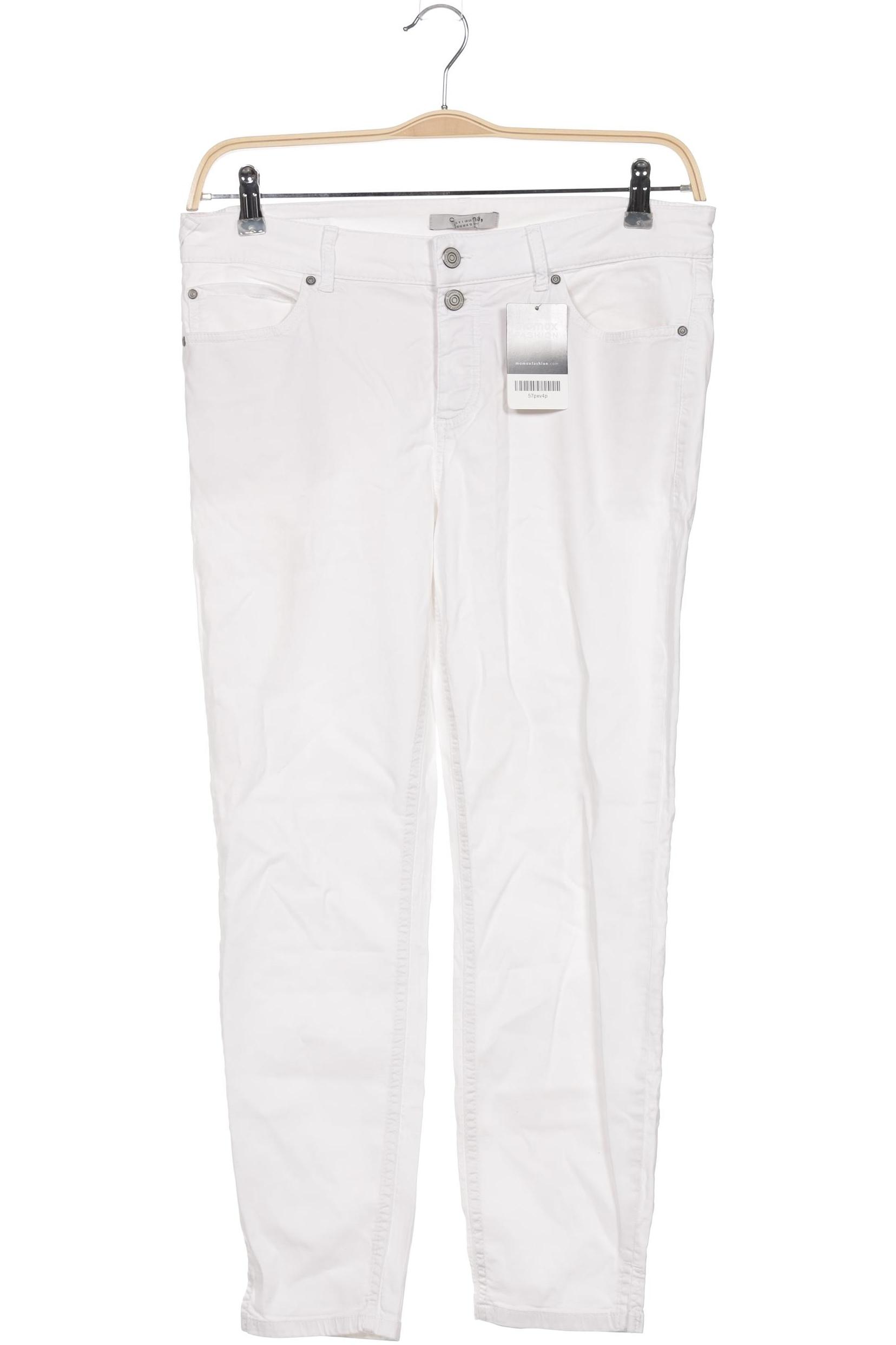

Comma Damen Jeans, weiß, Gr. 40