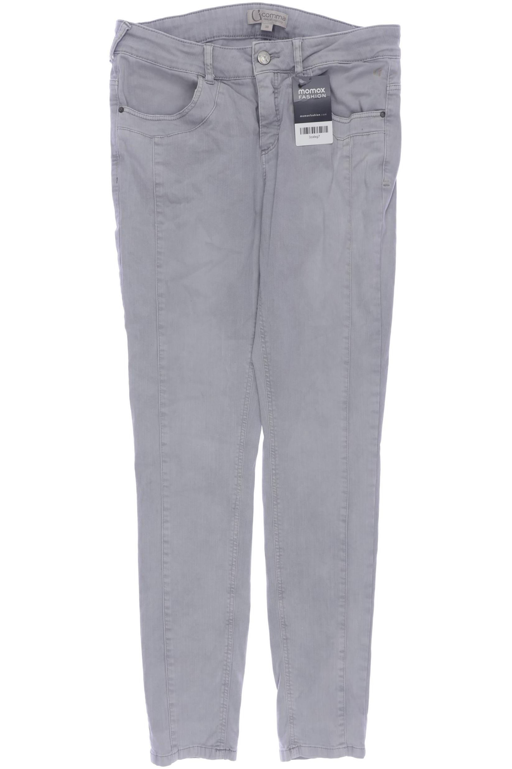 

Comma Damen Jeans, grau, Gr. 38