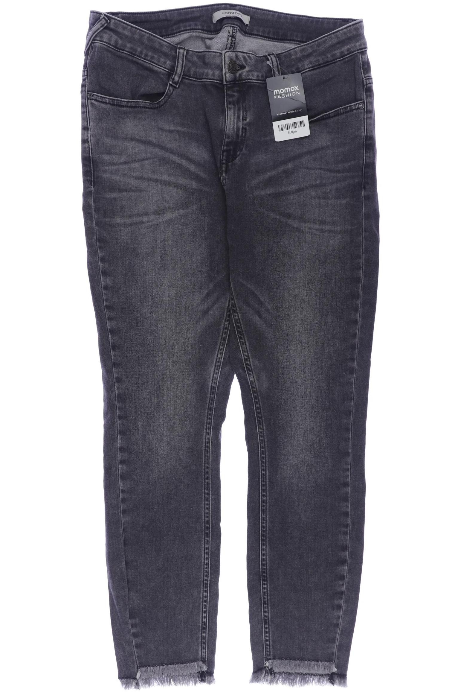 

Comma Damen Jeans, grau, Gr. 30
