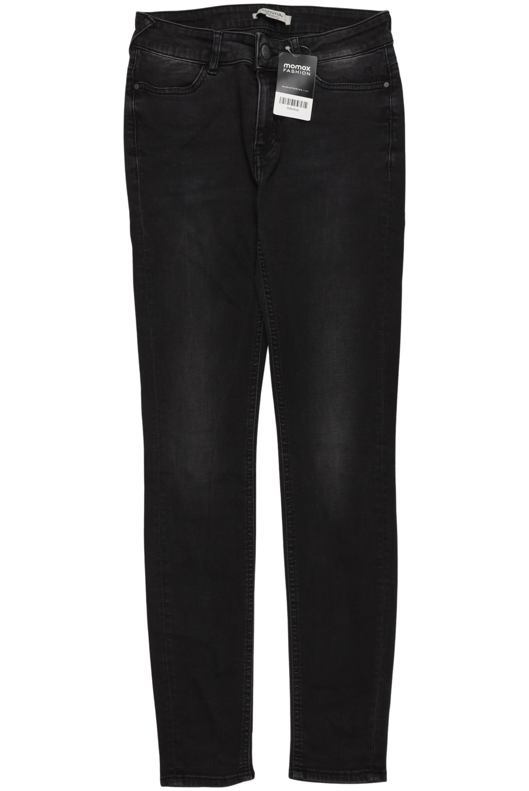 

Comma Damen Jeans, schwarz, Gr. 34