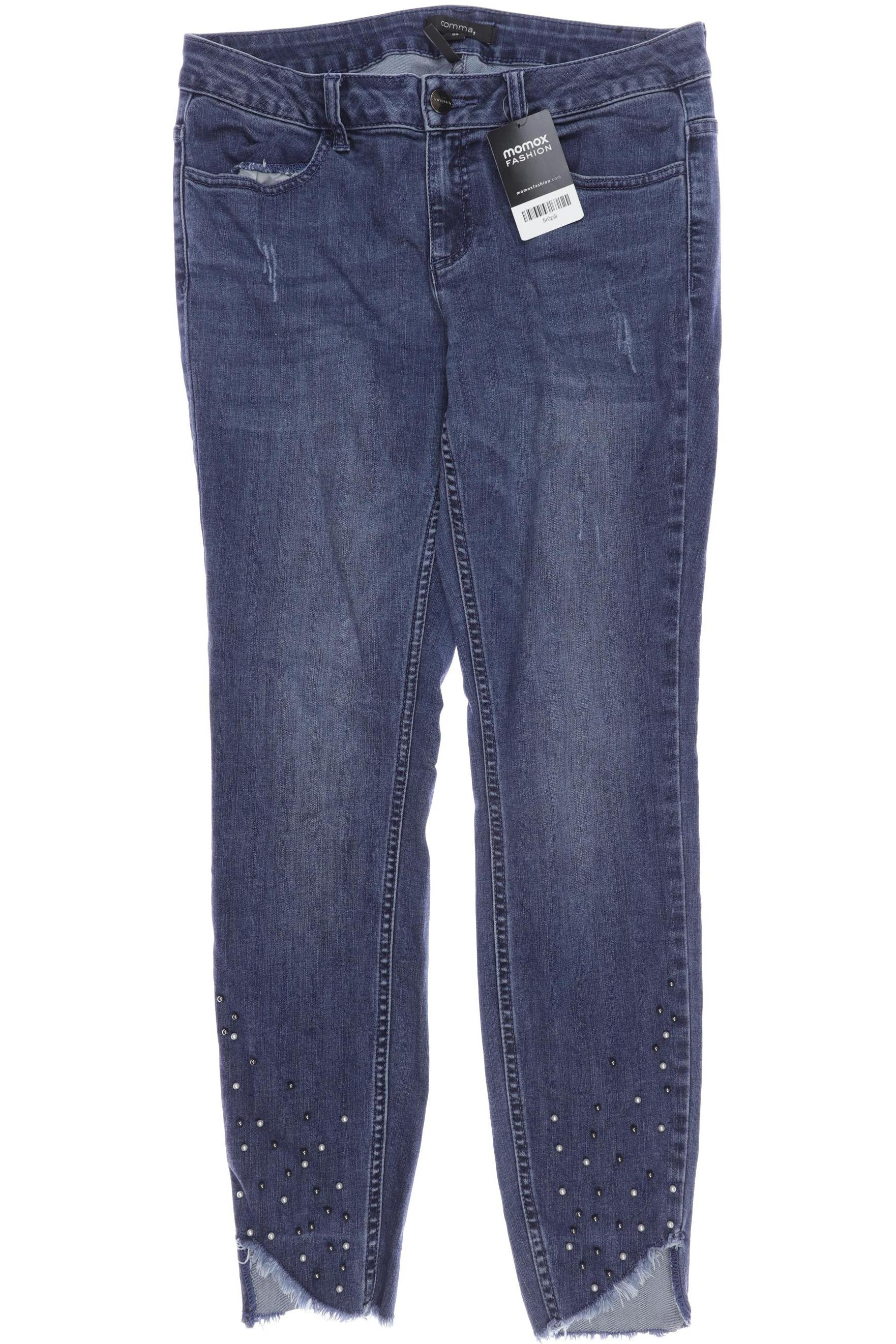 

Comma Damen Jeans, blau, Gr. 38