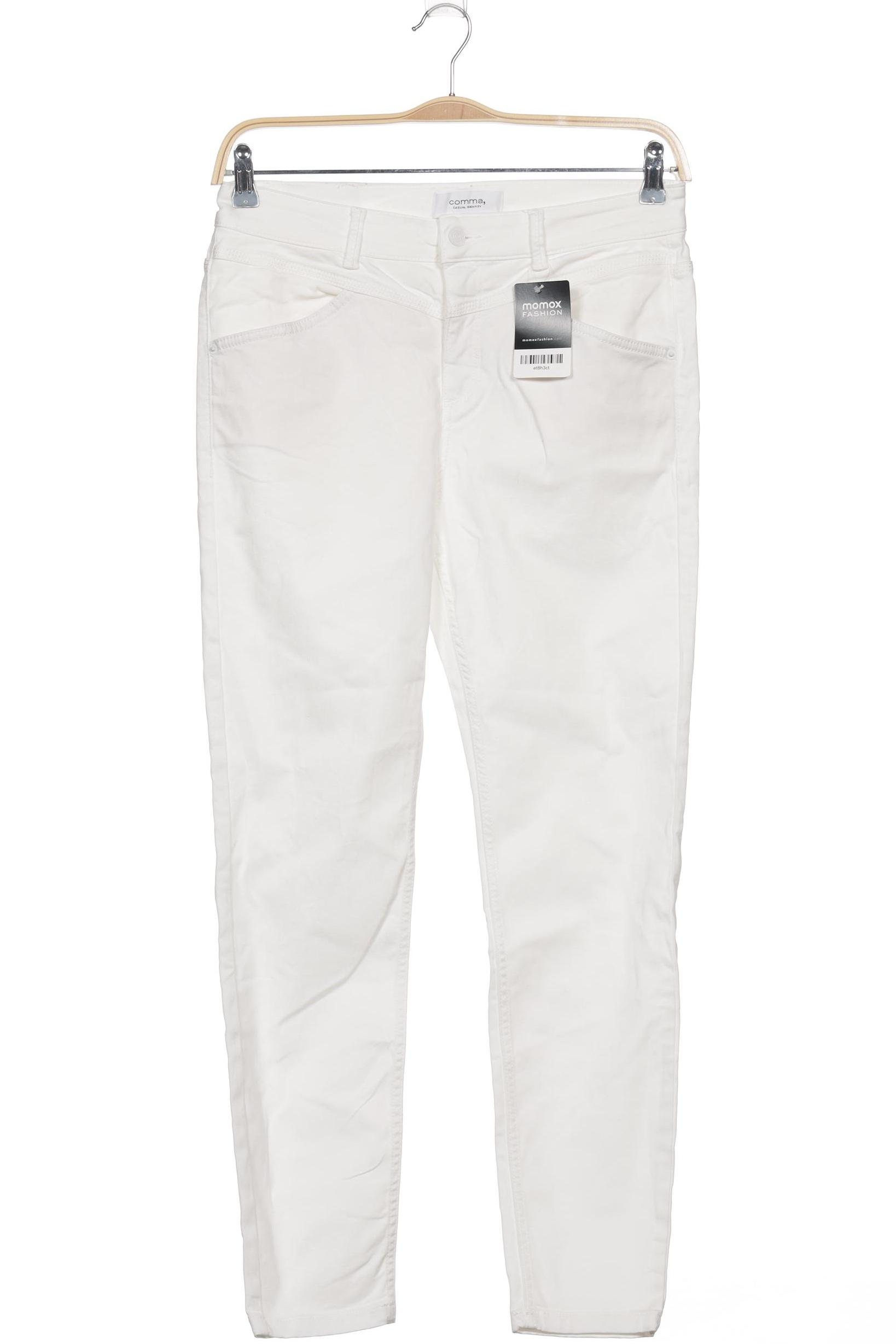

Comma Damen Jeans, weiß, Gr. 40