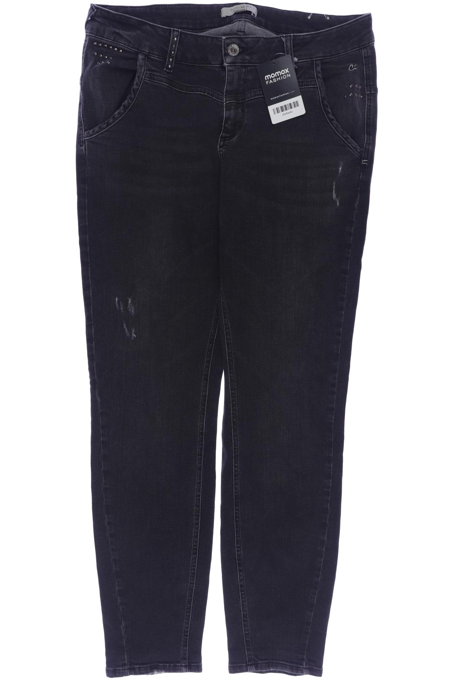 

Comma Damen Jeans, grau, Gr. 40