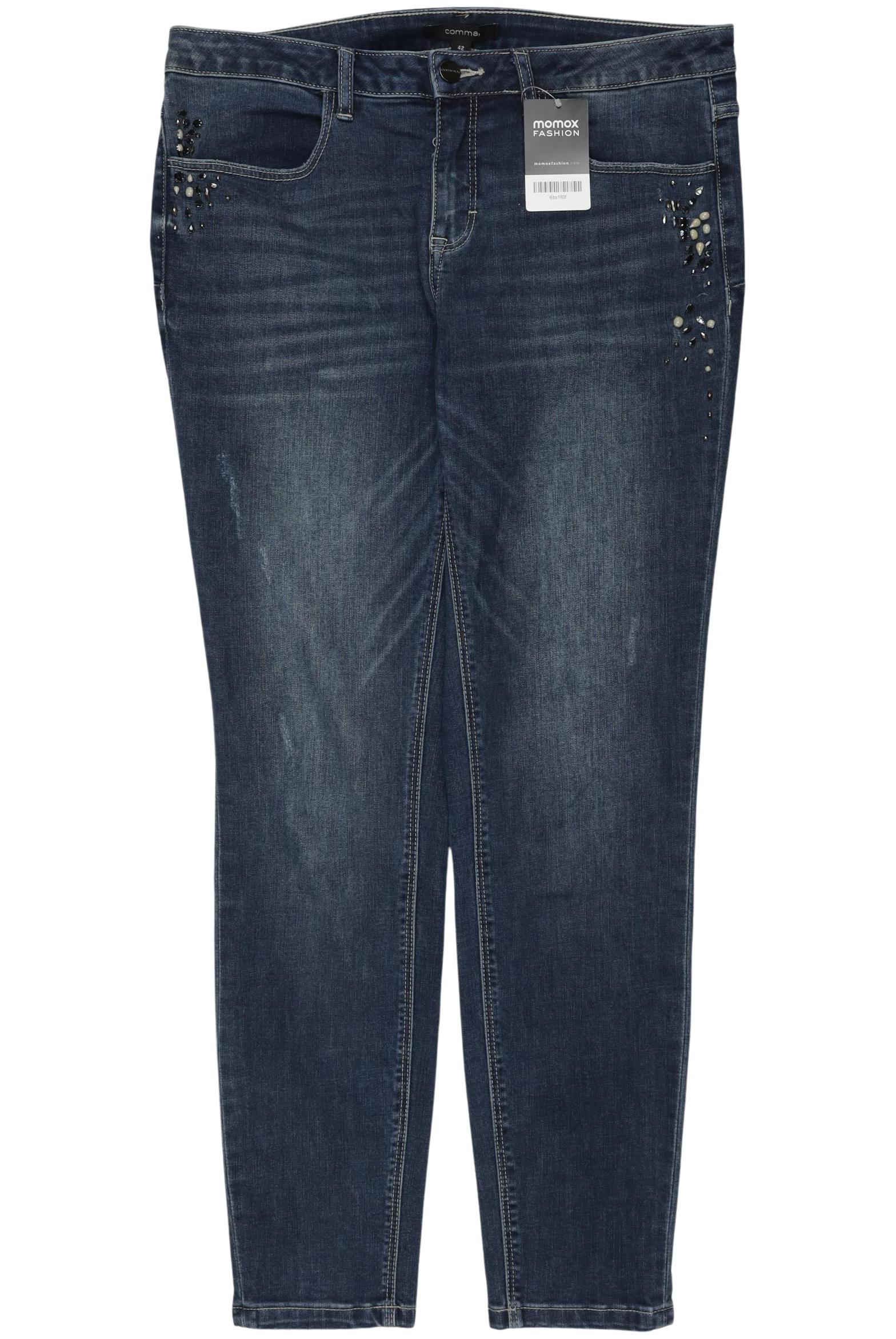 

Comma Damen Jeans, marineblau, Gr. 42