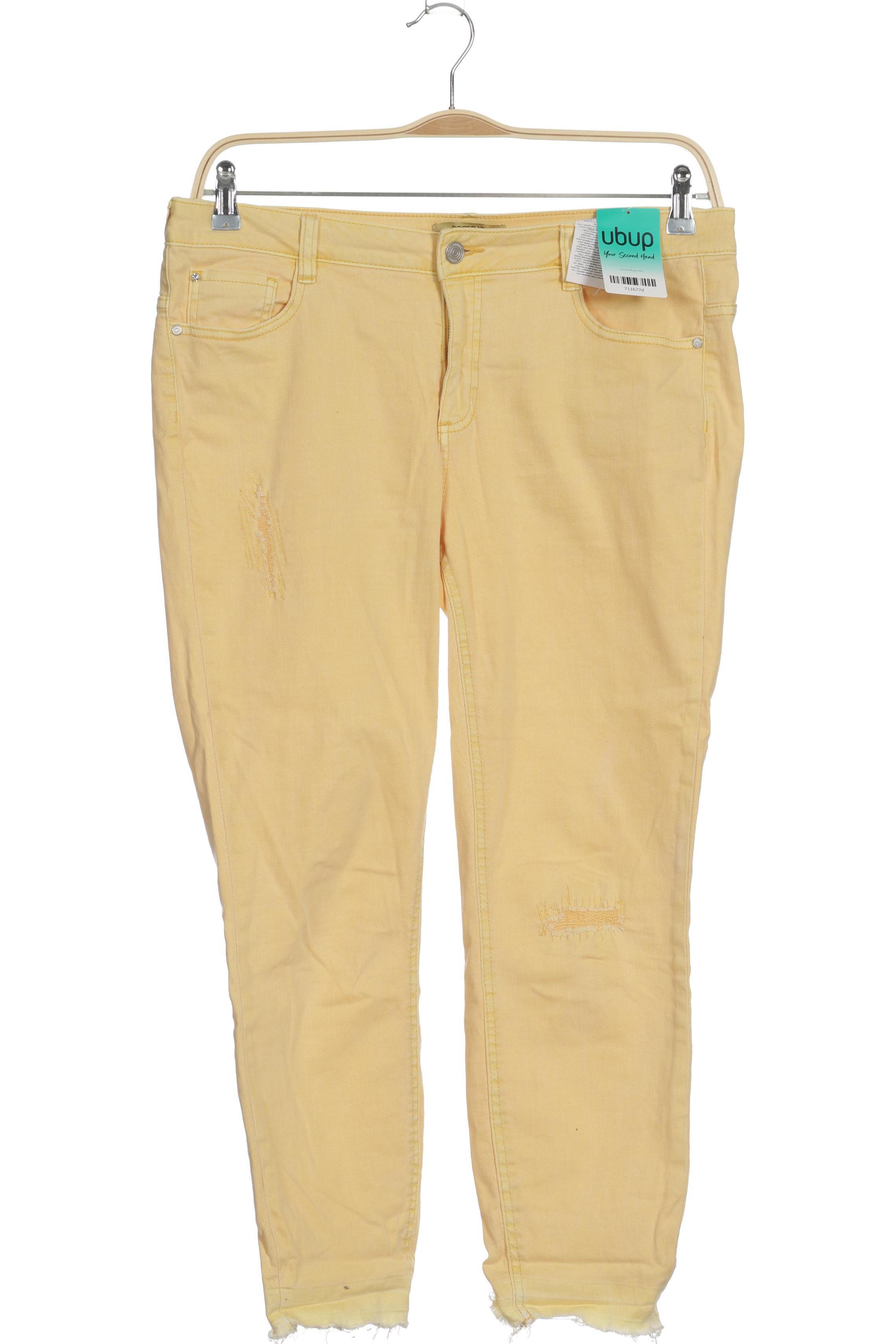 

Comma Damen Jeans, gelb, Gr. 40