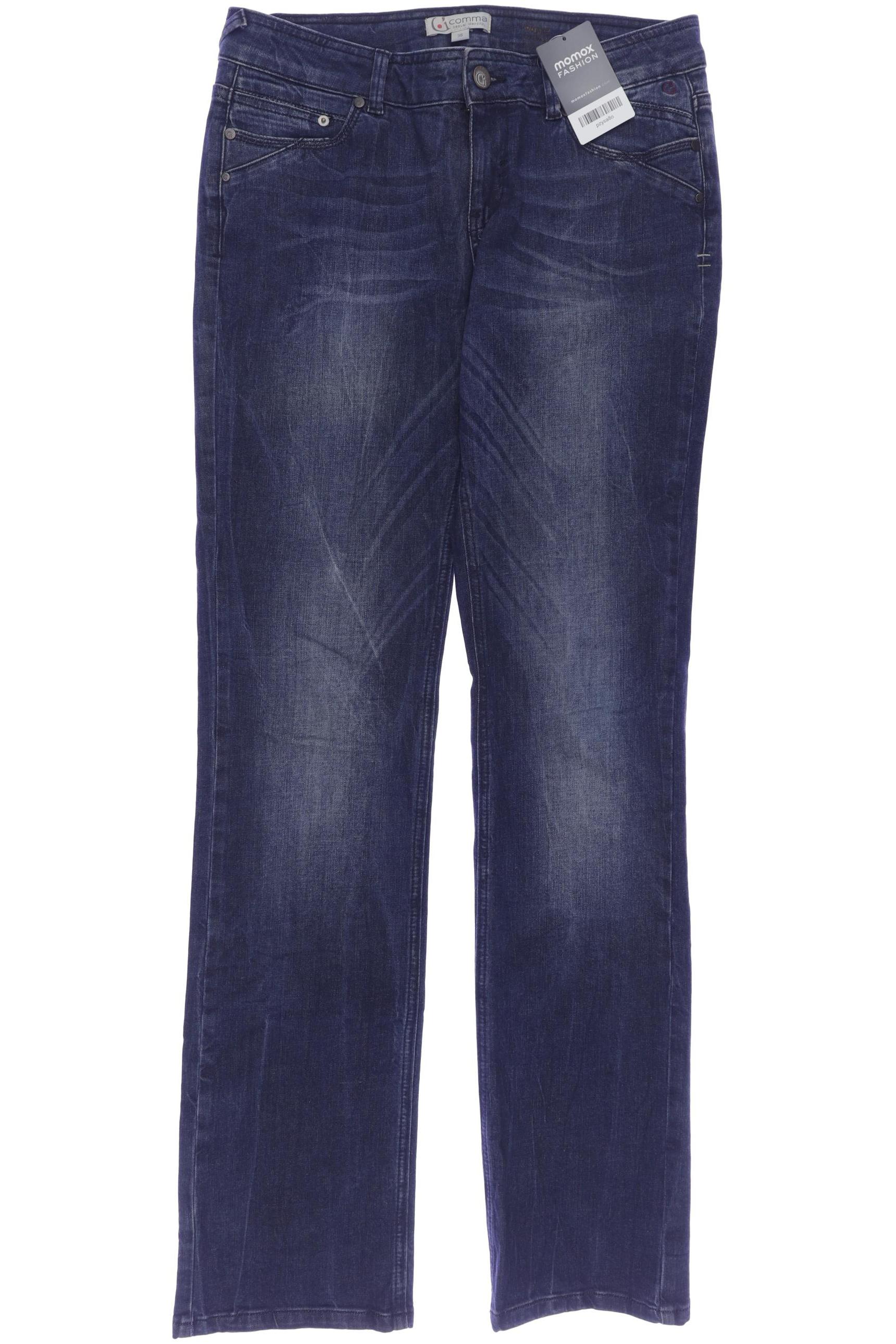 

Comma Damen Jeans, marineblau, Gr. 36
