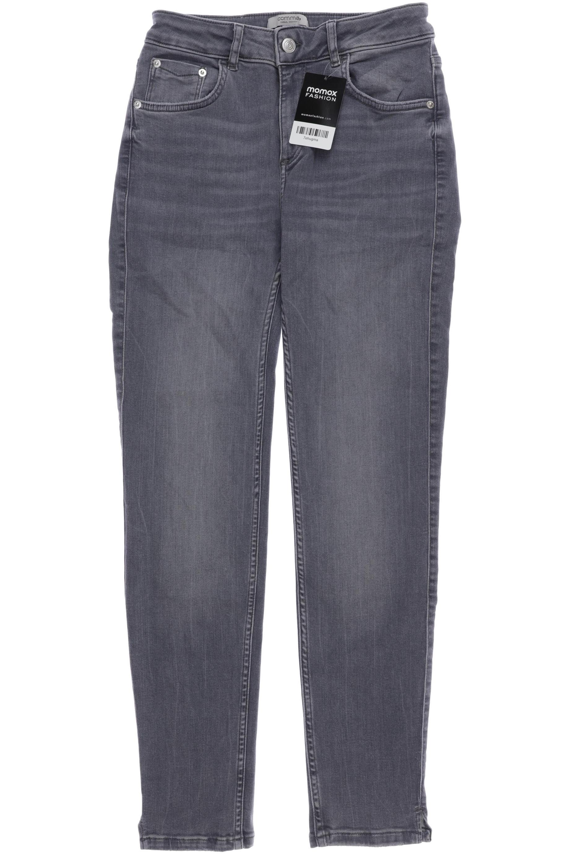 

Comma Damen Jeans, grau, Gr. 34