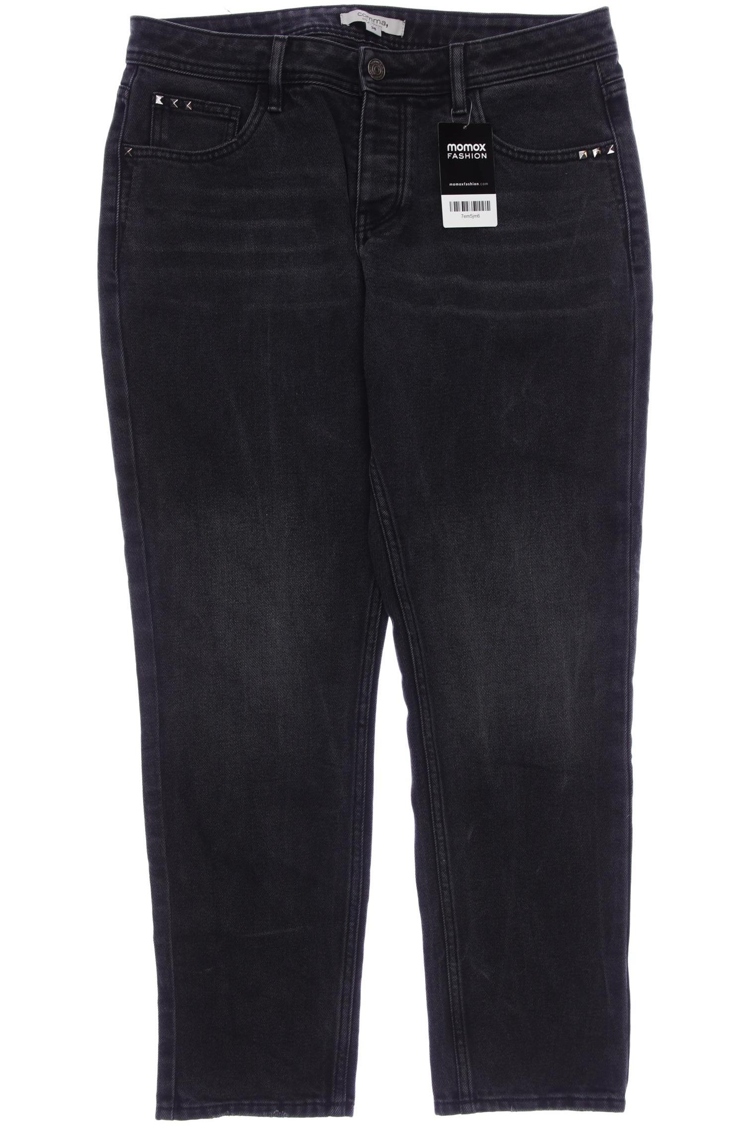 

Comma Damen Jeans, schwarz, Gr. 36