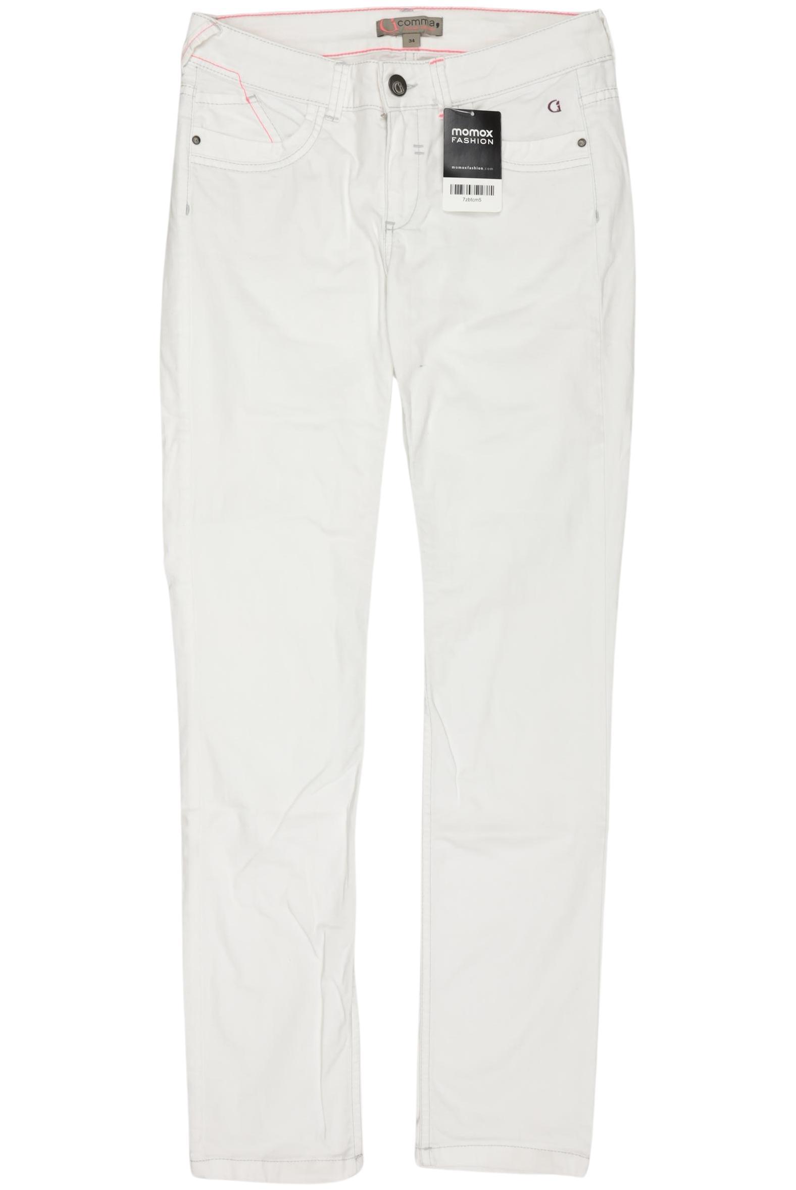 

Comma Damen Jeans, weiß, Gr. 34