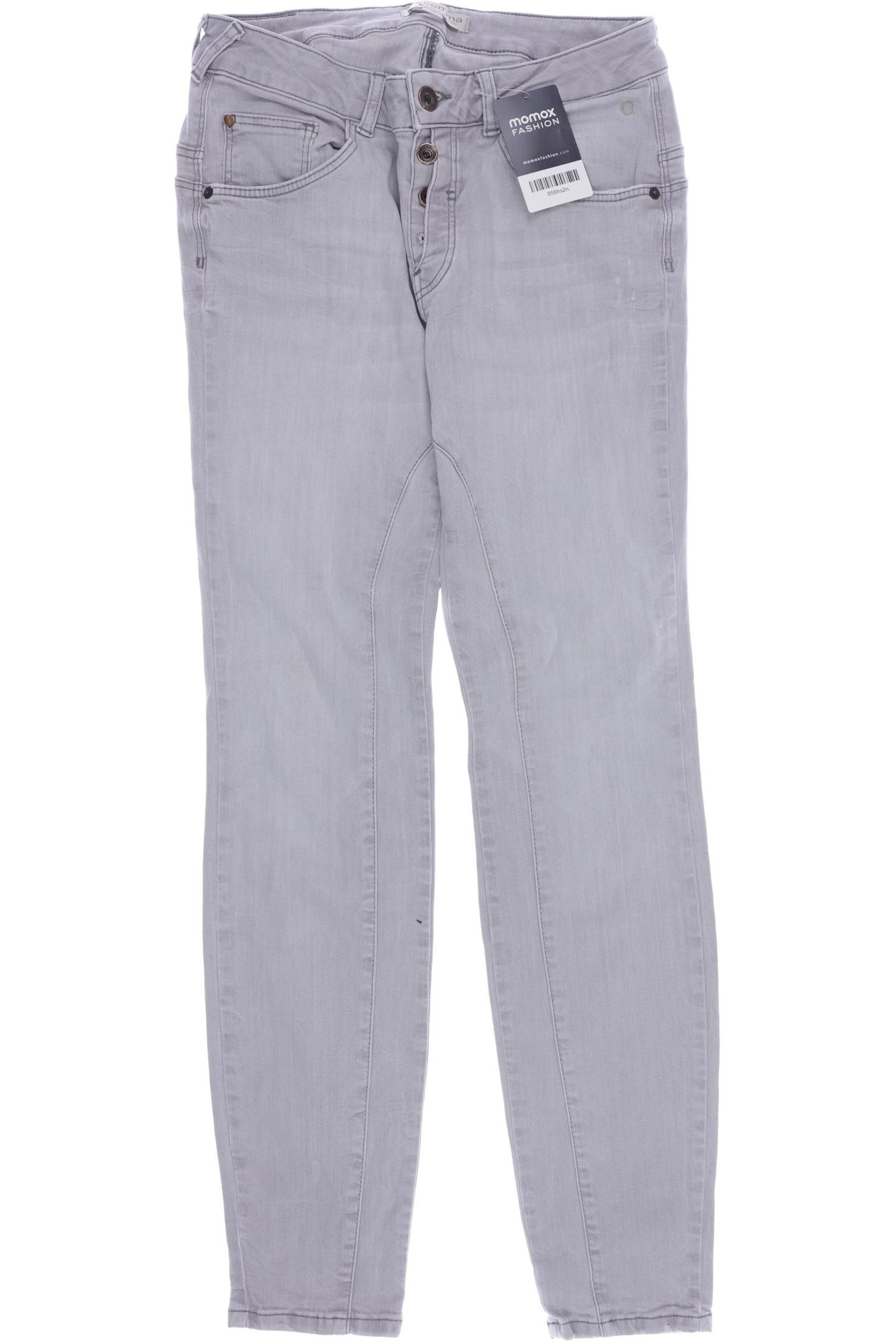 

Comma Damen Jeans, grau
