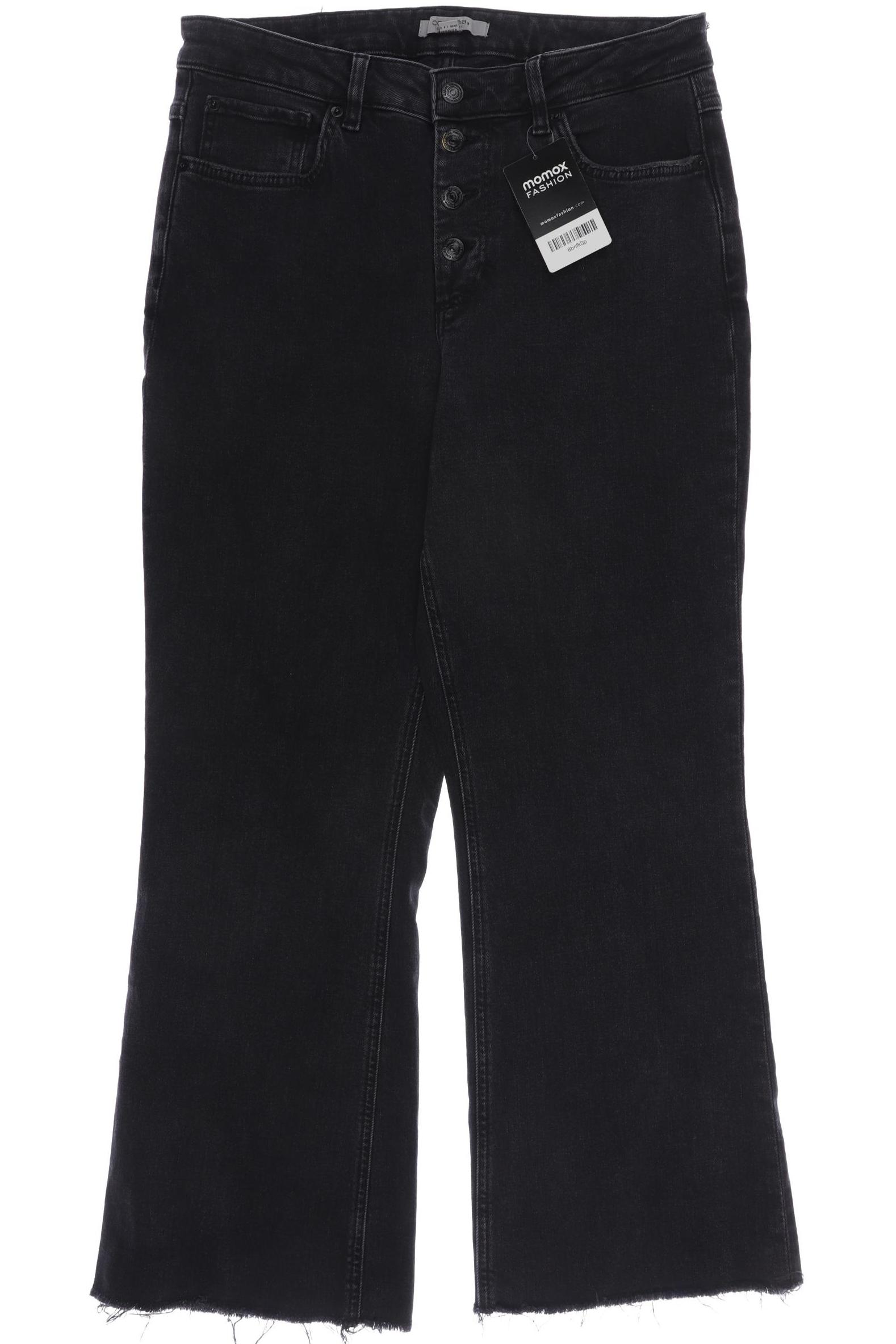 

Comma Damen Jeans, schwarz, Gr. 38
