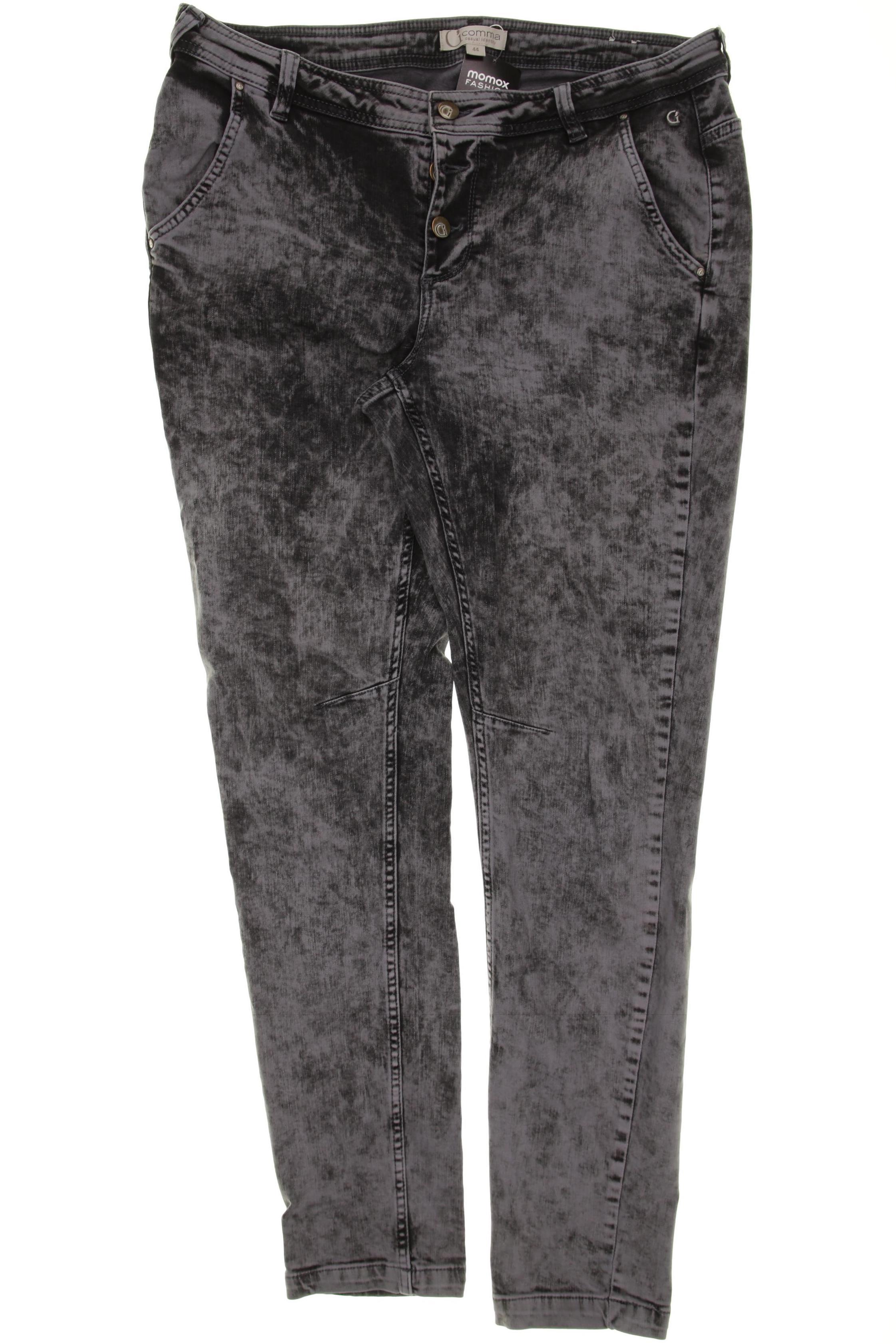 

Comma Damen Jeans, schwarz, Gr. 44