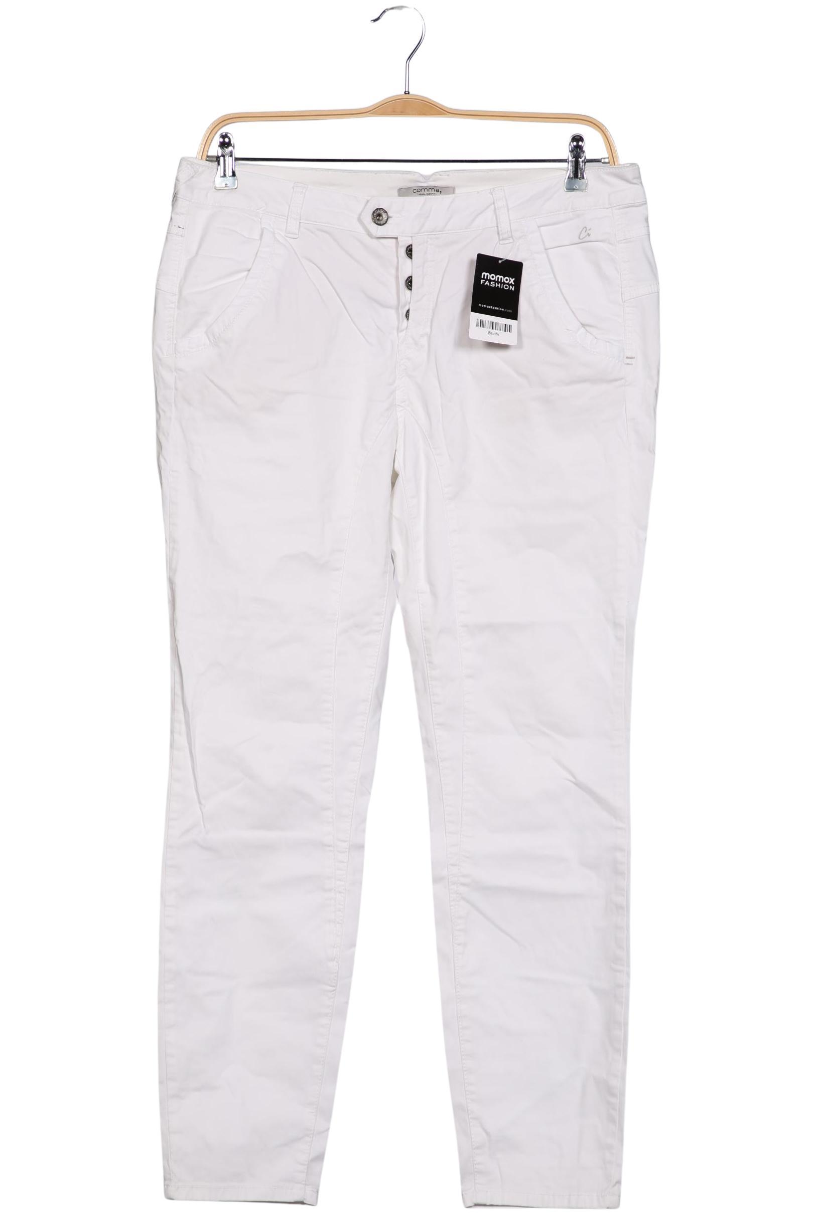 

Comma Damen Jeans, weiß, Gr. 42