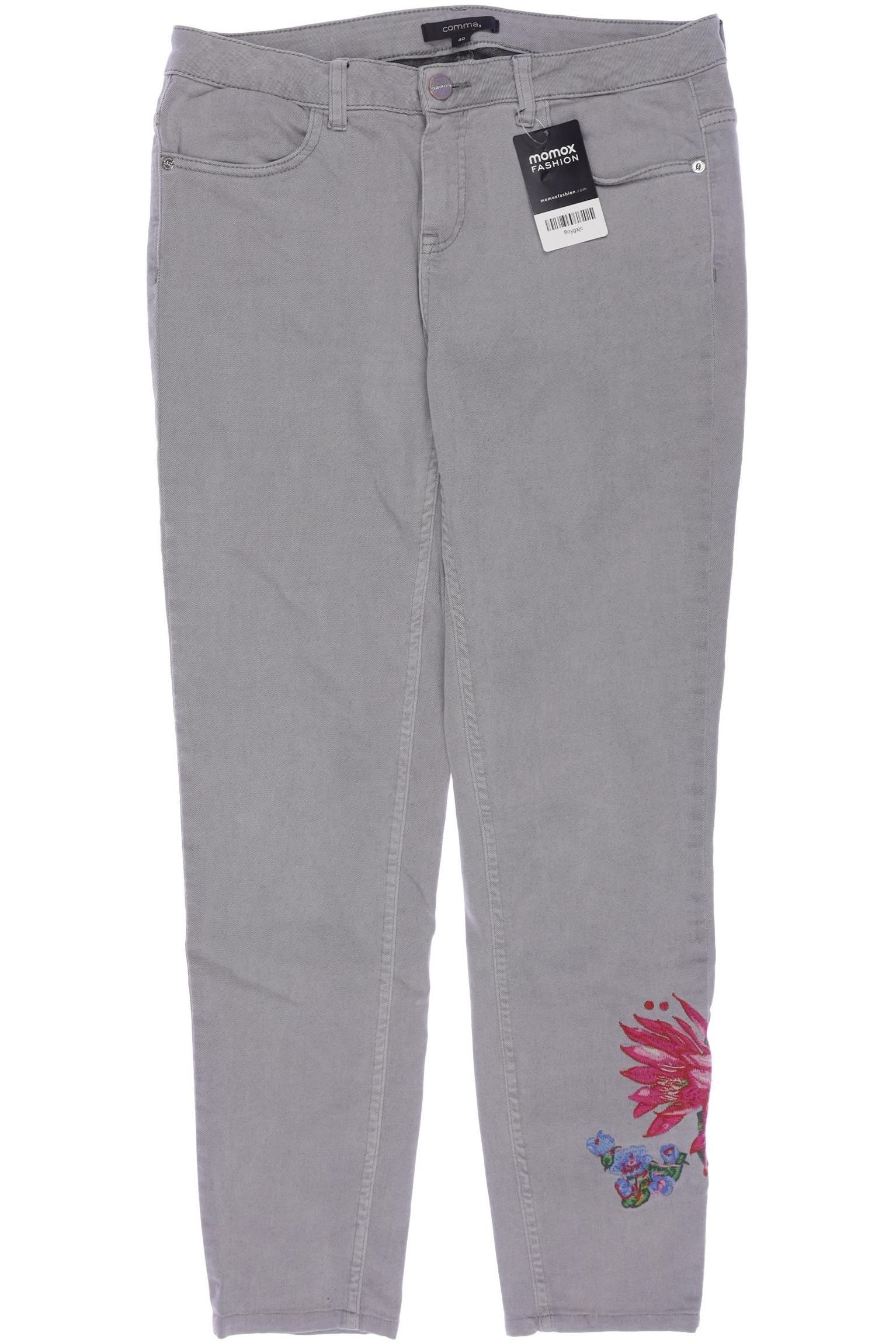 

Comma Damen Jeans, grau, Gr. 40
