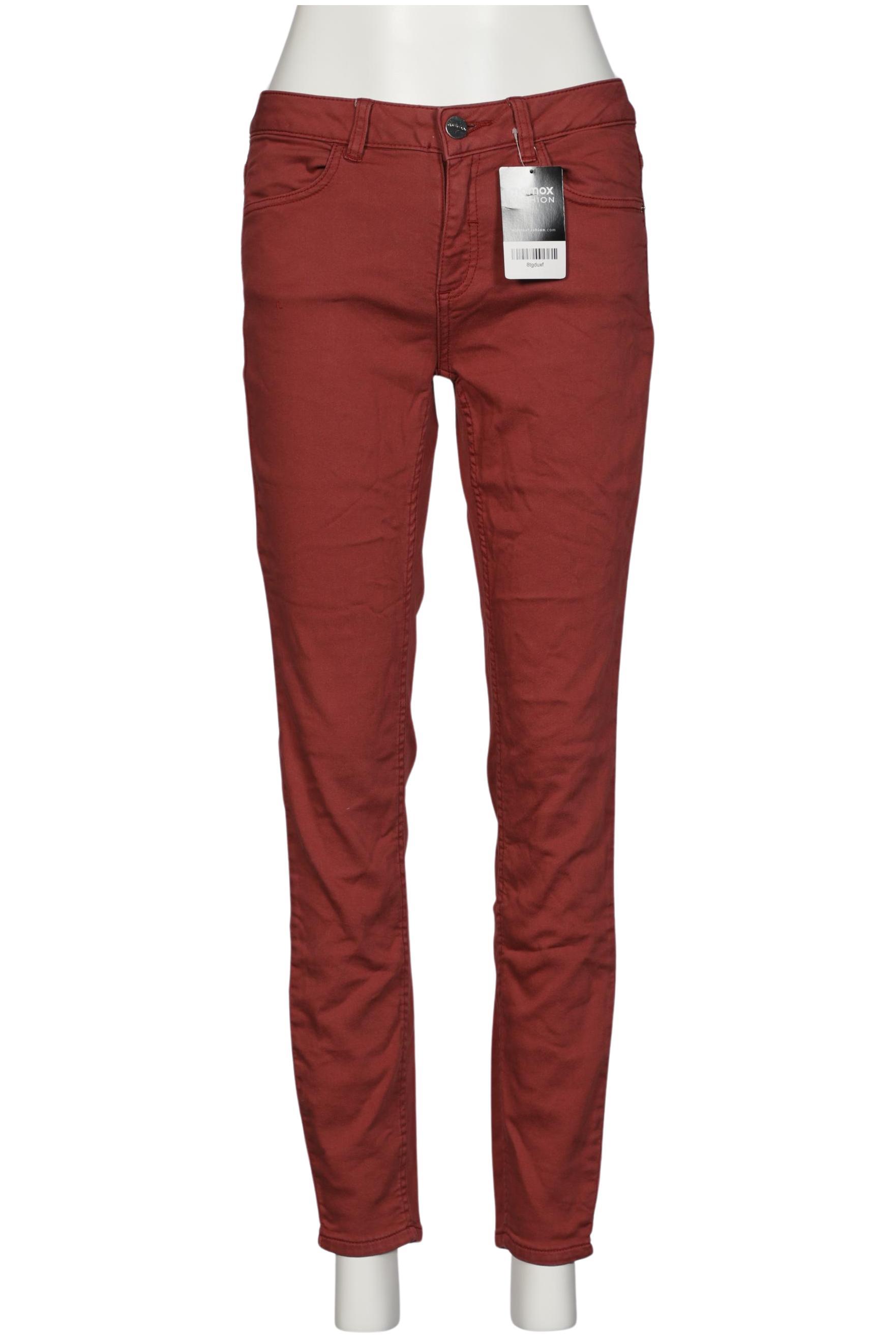 

Comma Damen Jeans, rot, Gr. 34