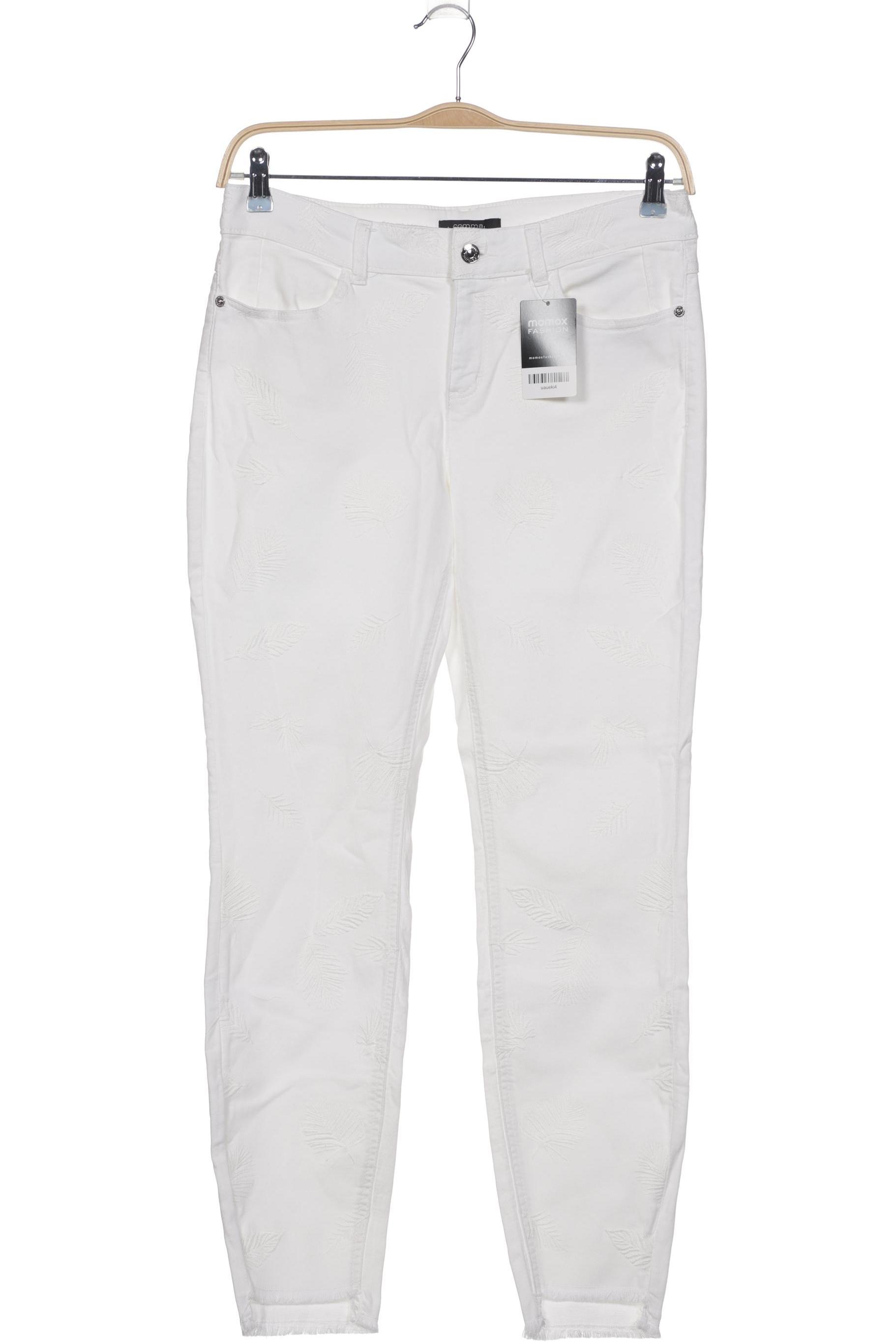 

Comma Damen Jeans, weiß, Gr. 40