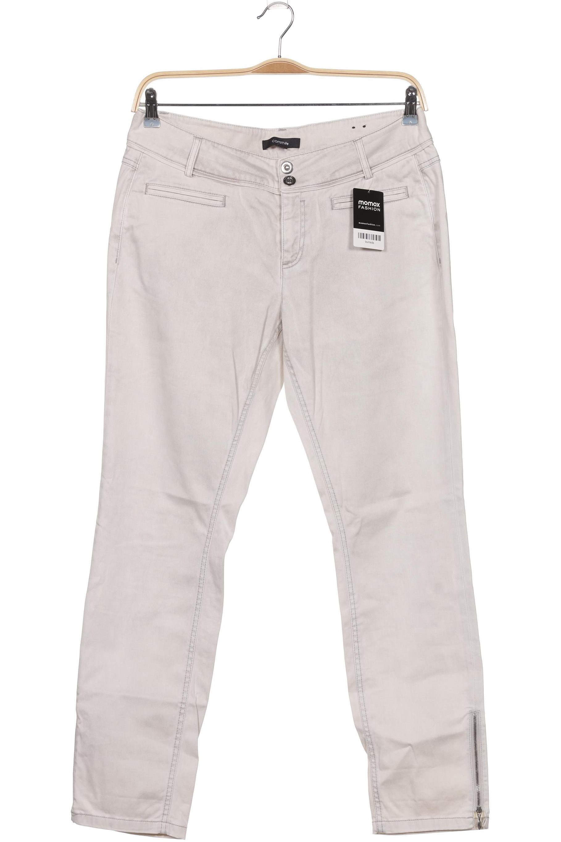 

Comma Damen Jeans, cremeweiß, Gr. 42