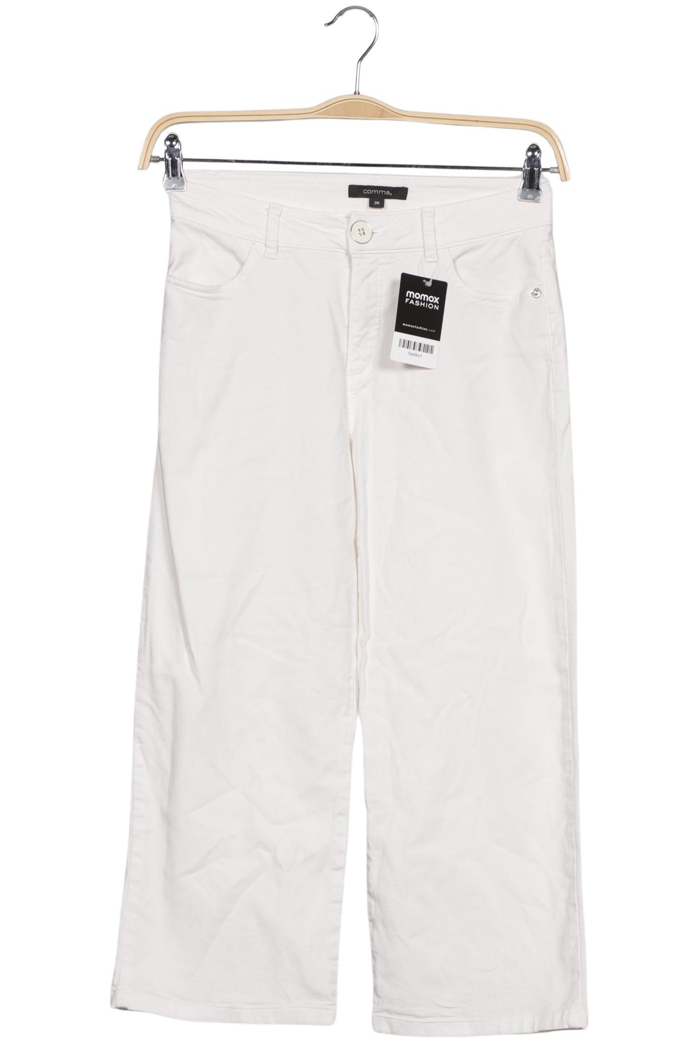 

Comma Damen Jeans, weiß, Gr. 36