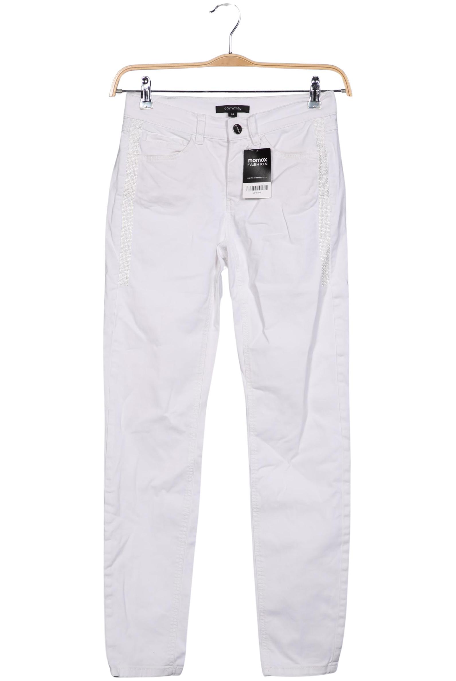 

Comma Damen Jeans, weiß, Gr. 34