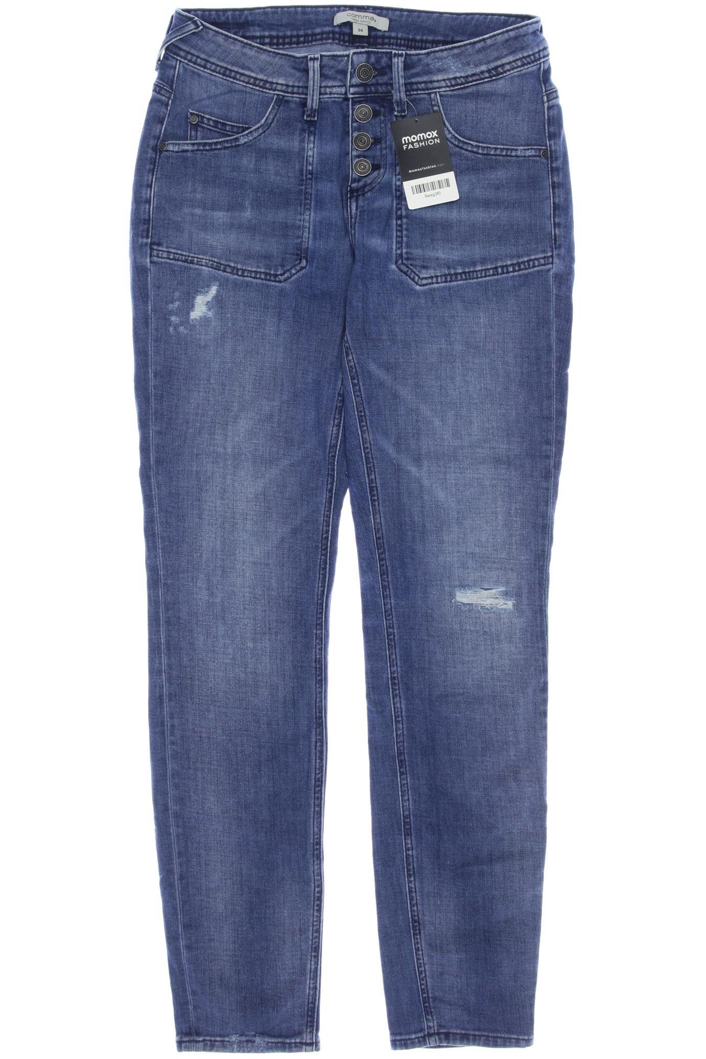 

Comma Damen Jeans, blau, Gr. 34