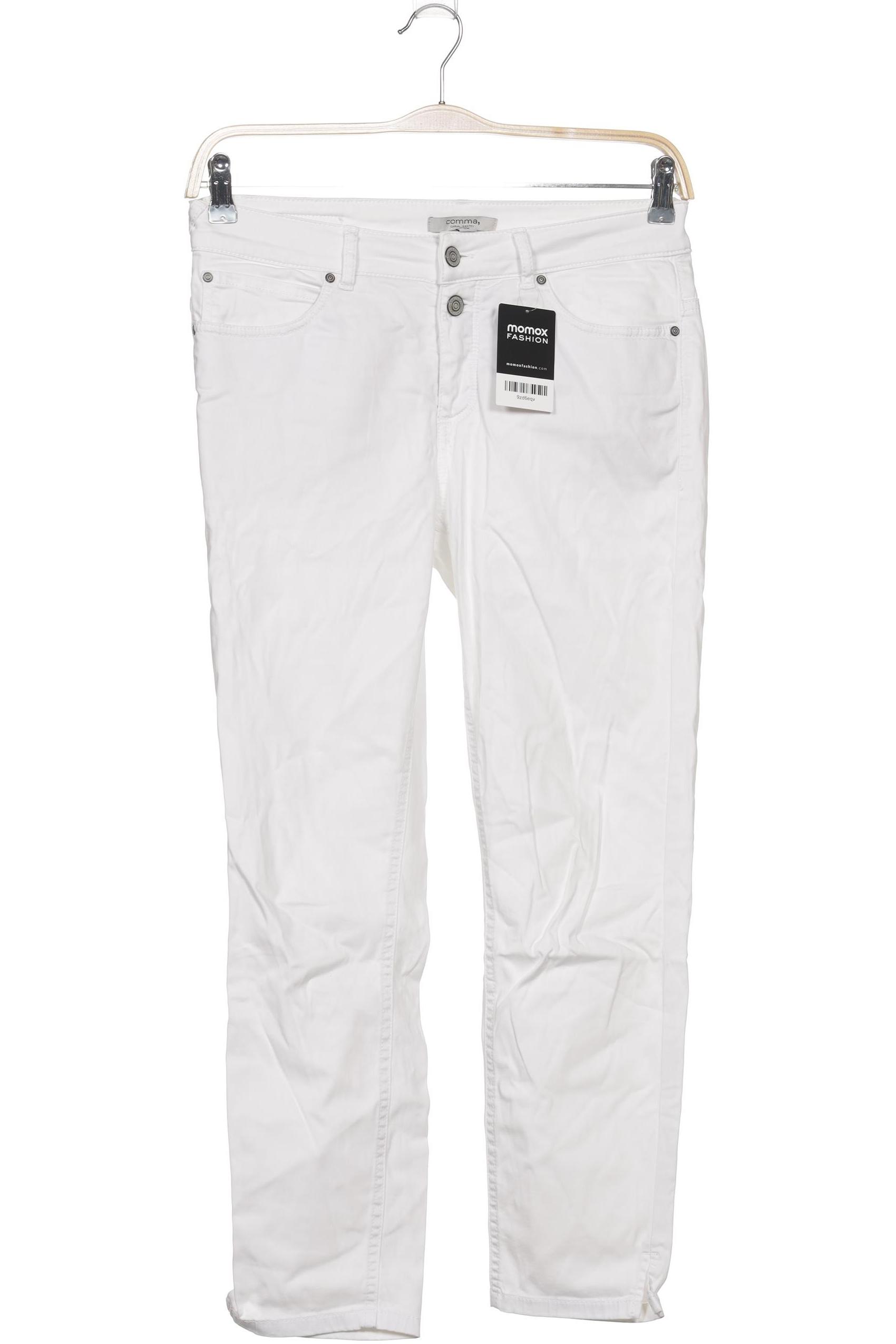 

Comma Damen Jeans, weiß, Gr. 38