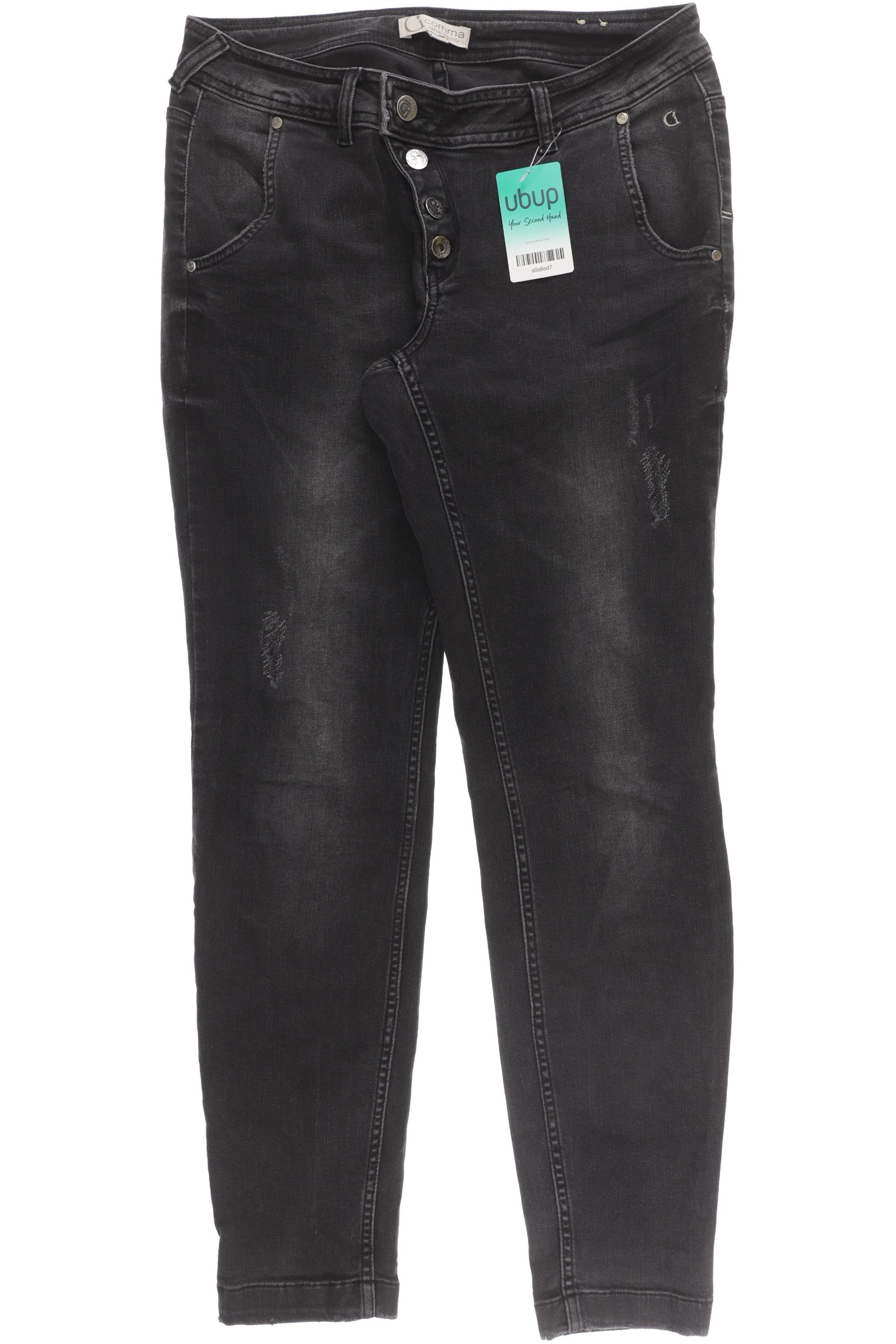 

Comma Damen Jeans, schwarz, Gr. 38
