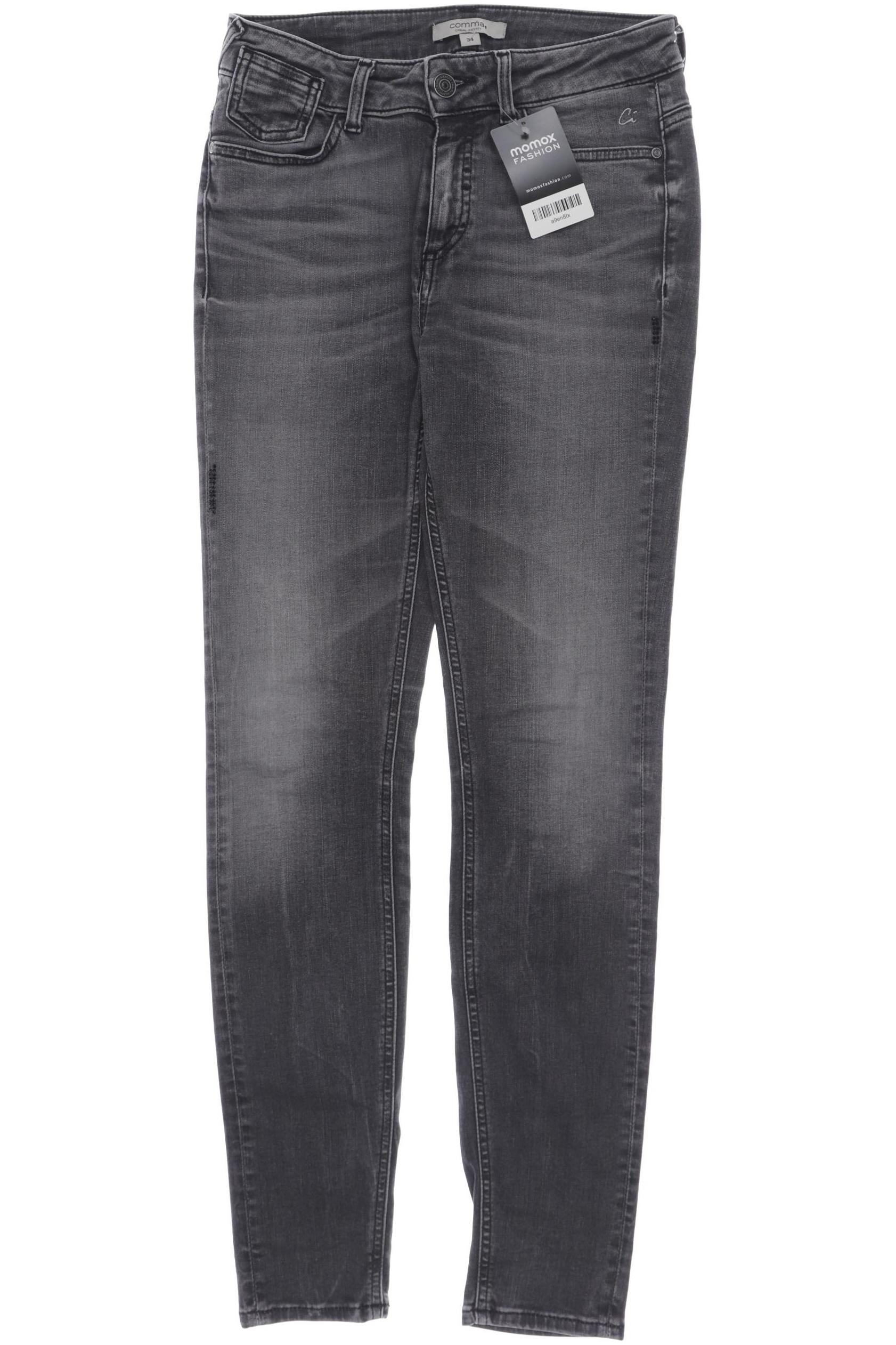 

Comma Damen Jeans, grau