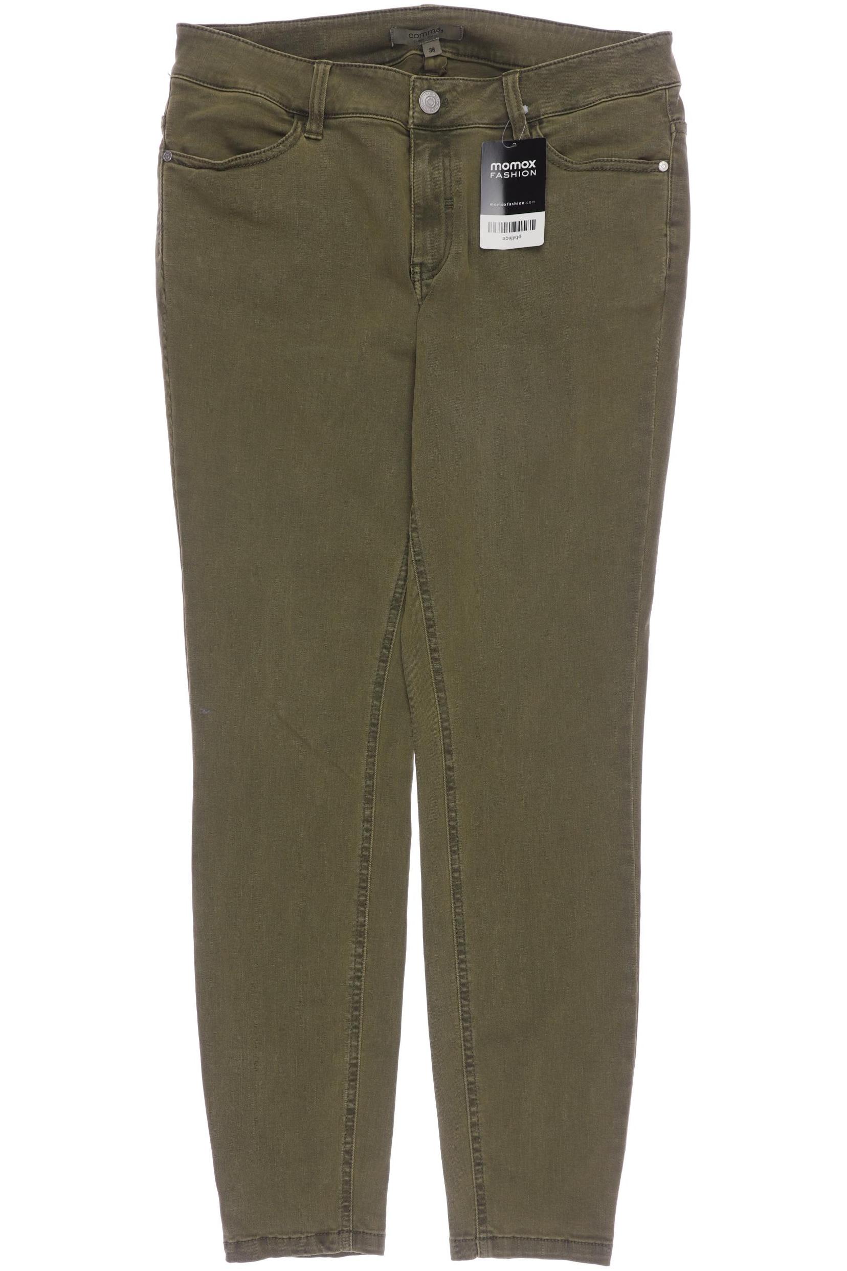 

Comma Damen Jeans, grün, Gr. 38