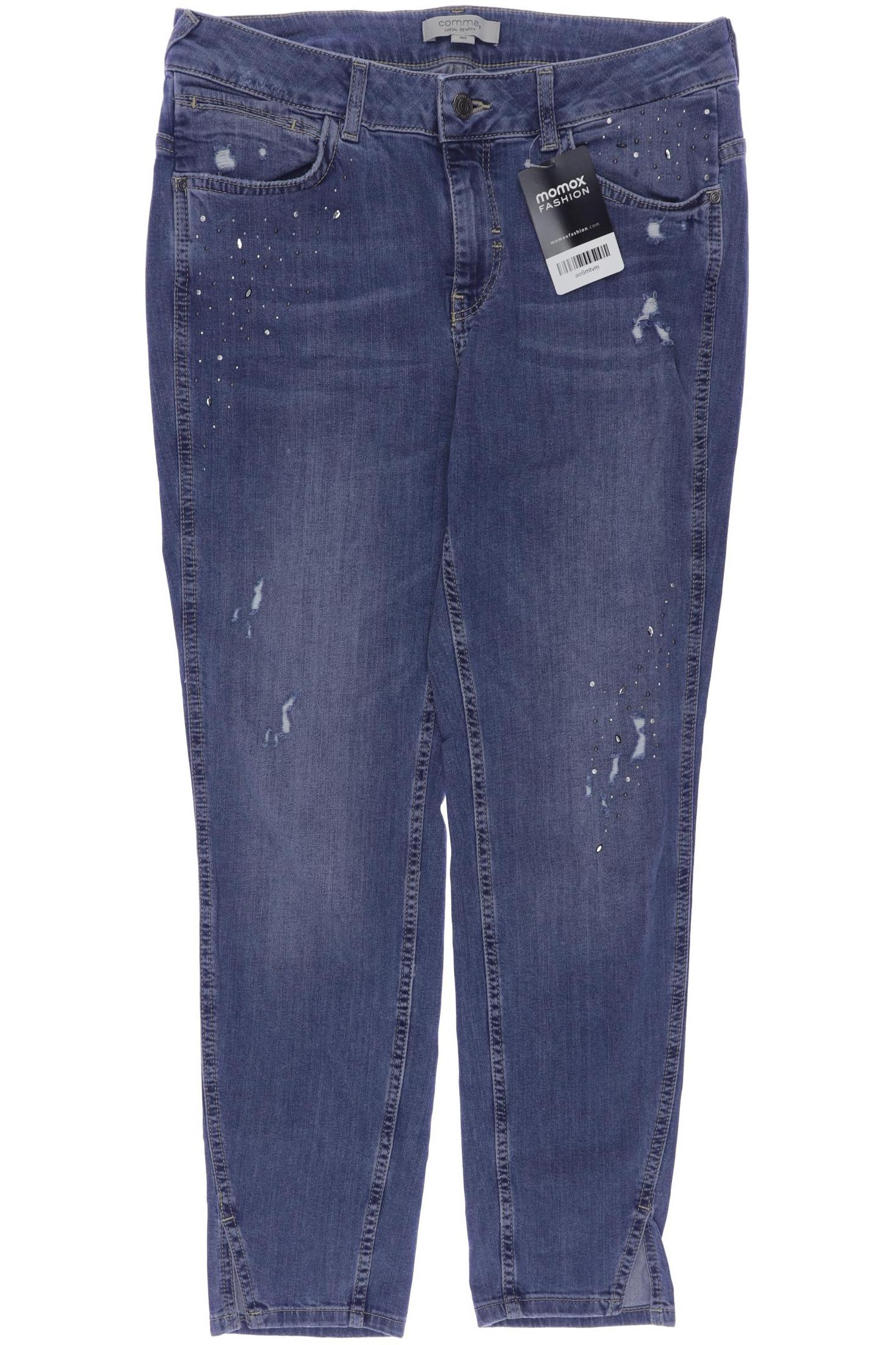 

Comma Damen Jeans, blau, Gr. 40