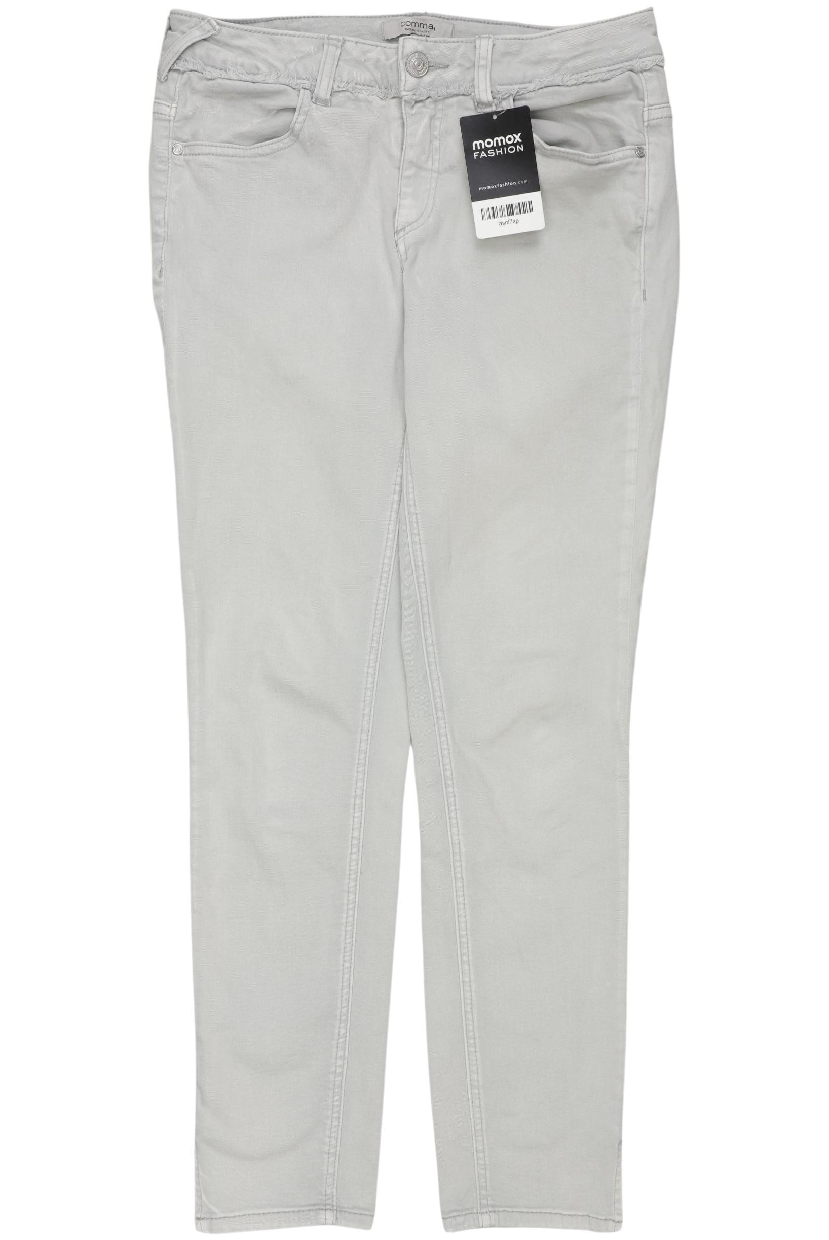 

Comma Damen Jeans, grau, Gr. 34