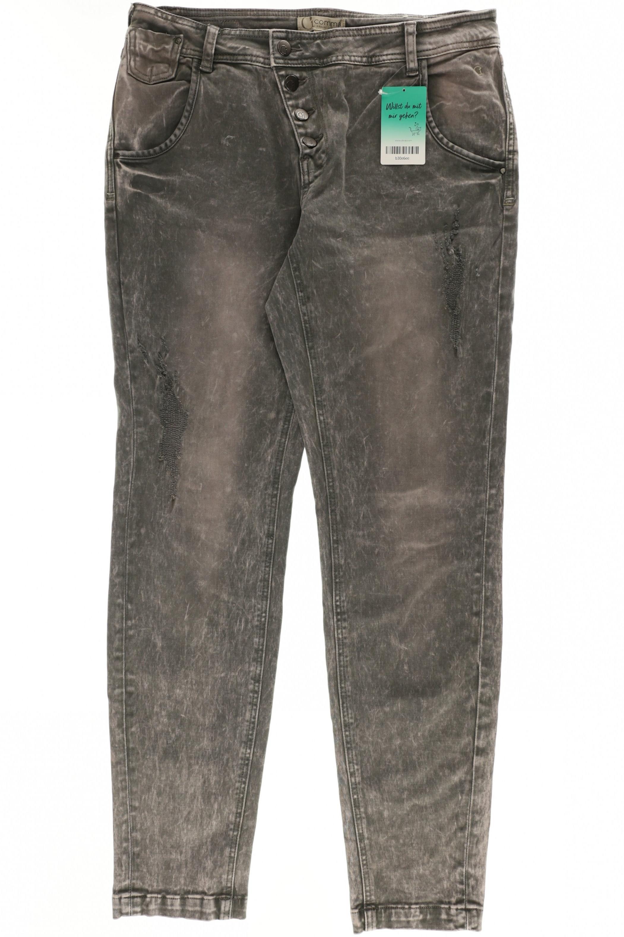

Comma Damen Jeans, grau, Gr. 36