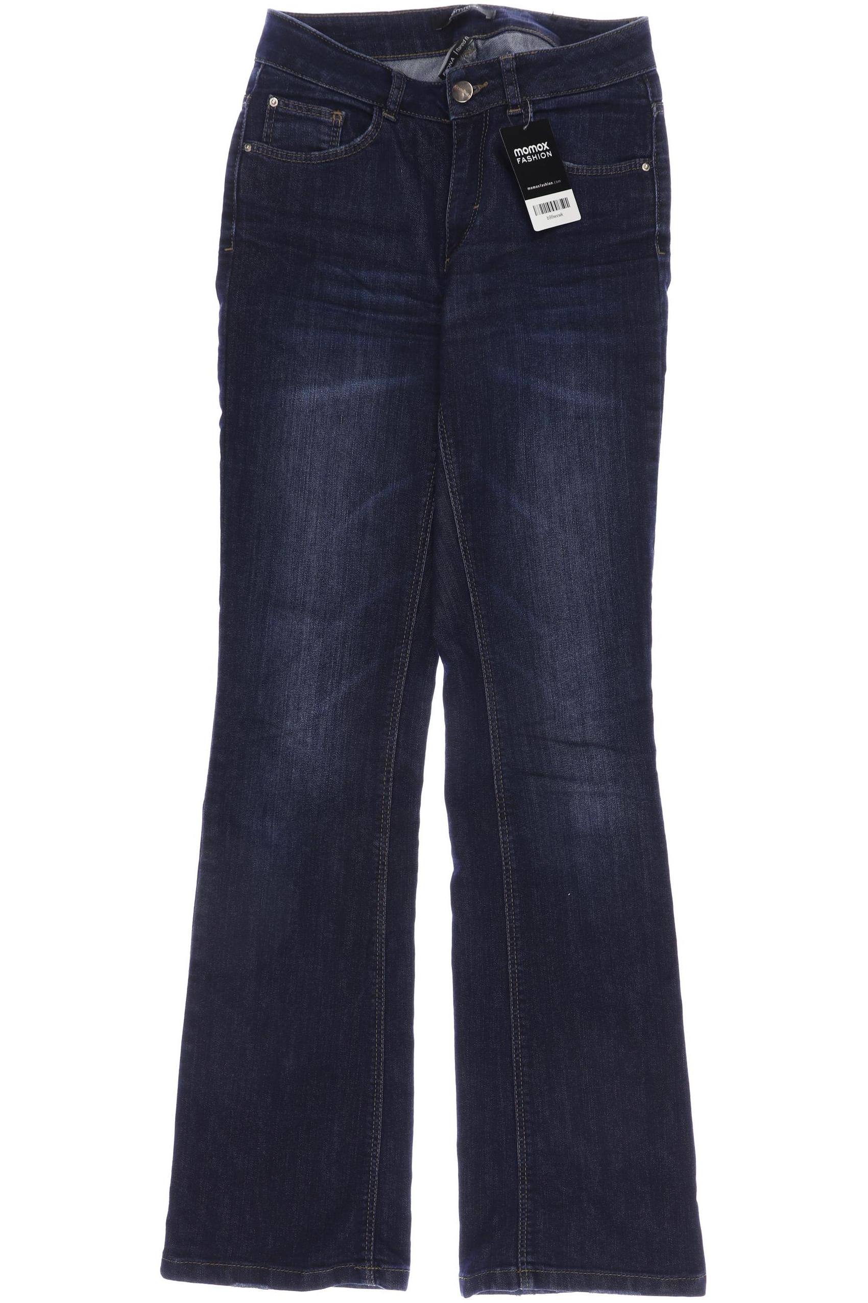 

Comma Damen Jeans, marineblau