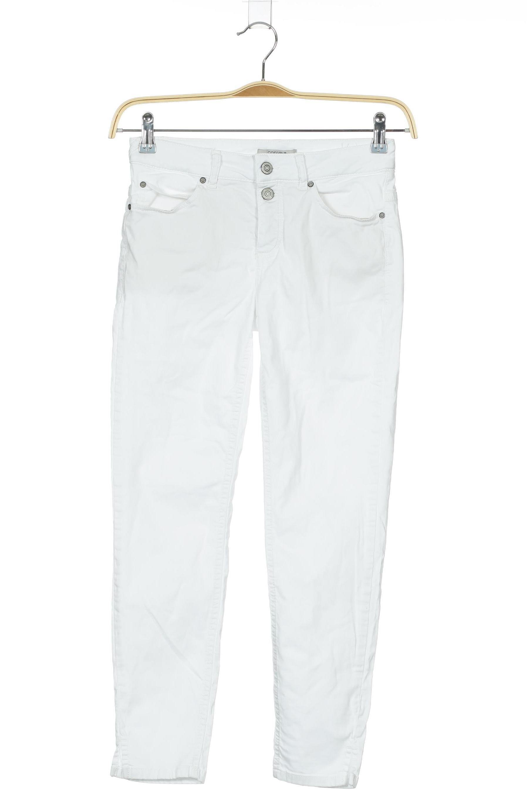 

Comma Damen Jeans, weiß, Gr. 34