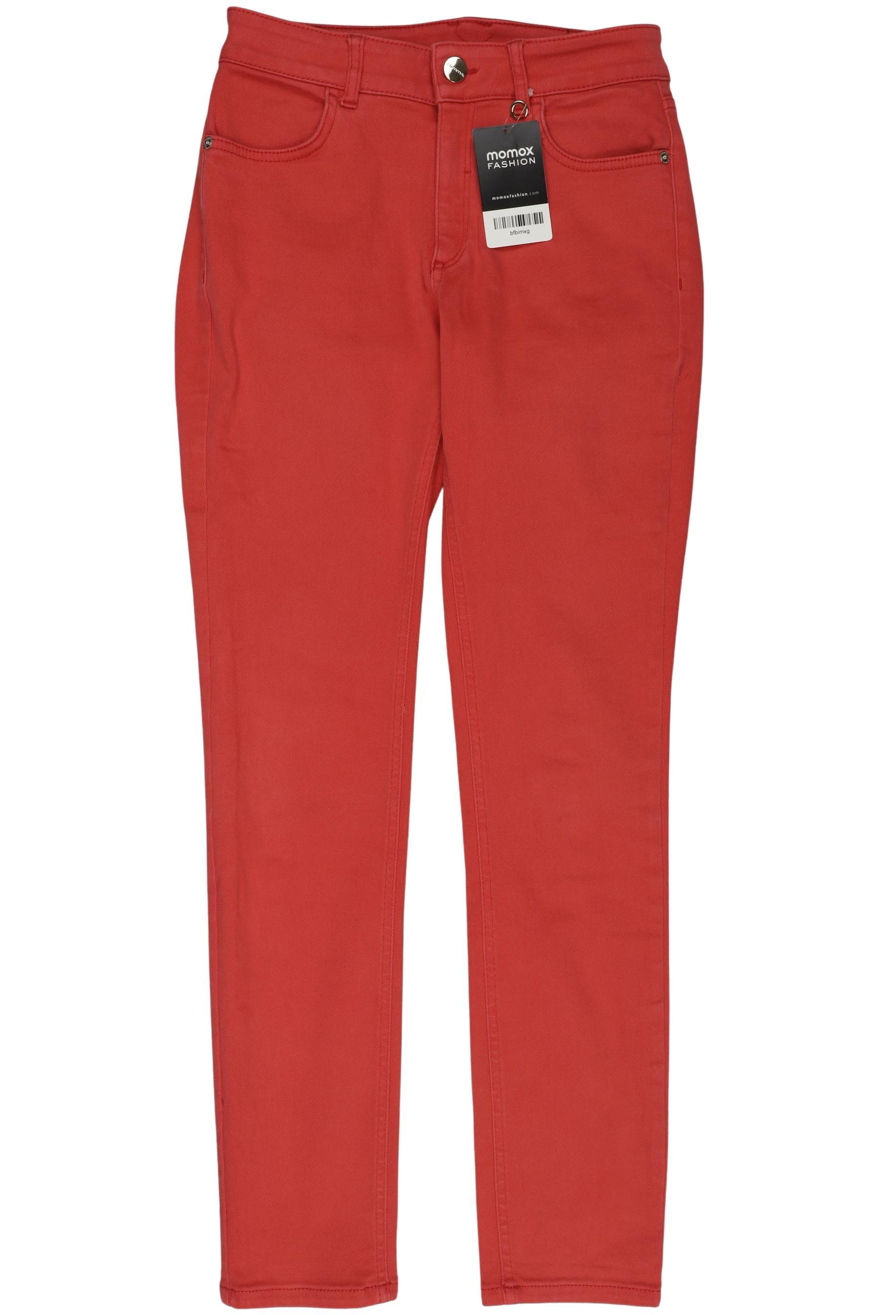 

Comma Damen Jeans, rot, Gr. 32