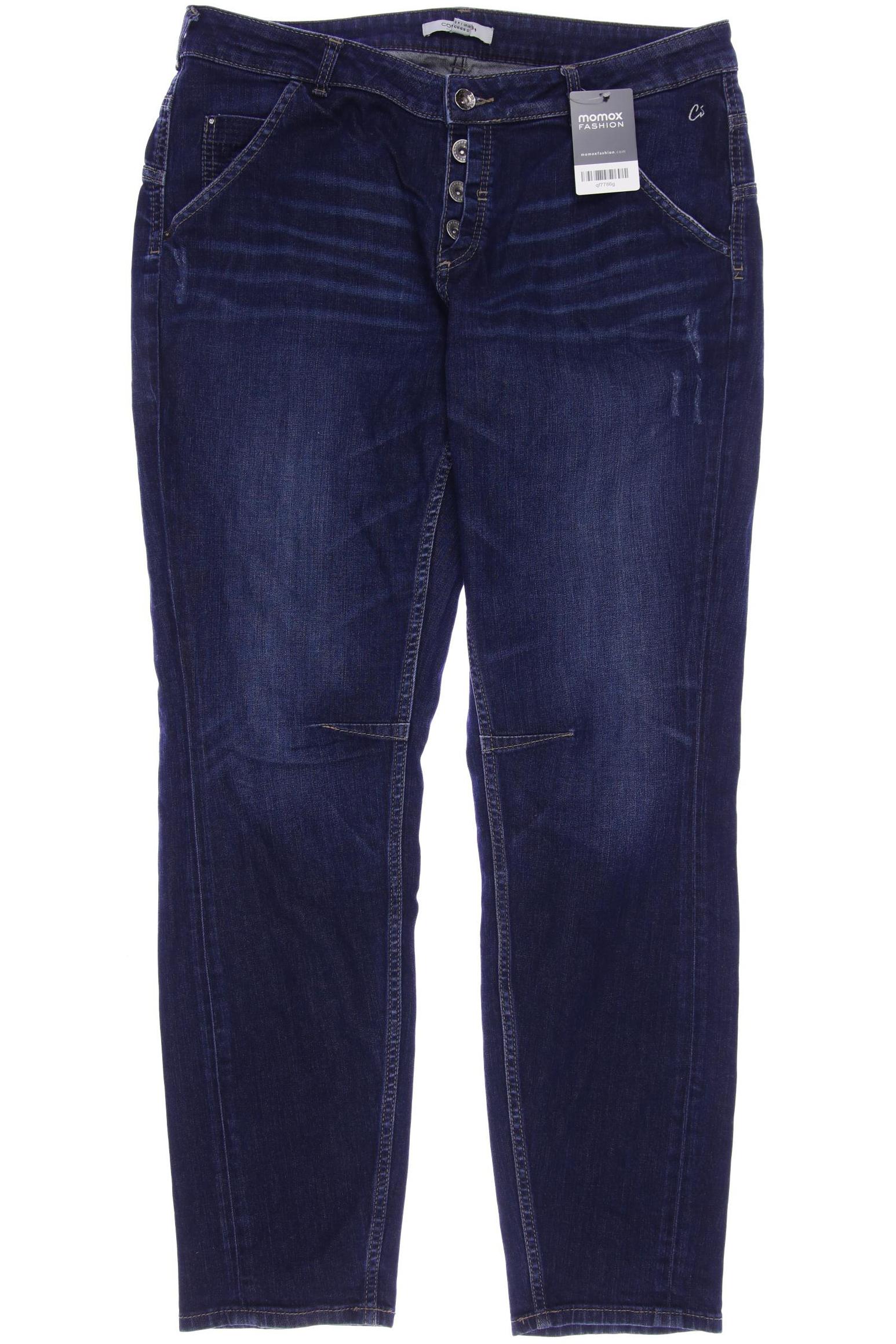 

Comma Damen Jeans, marineblau