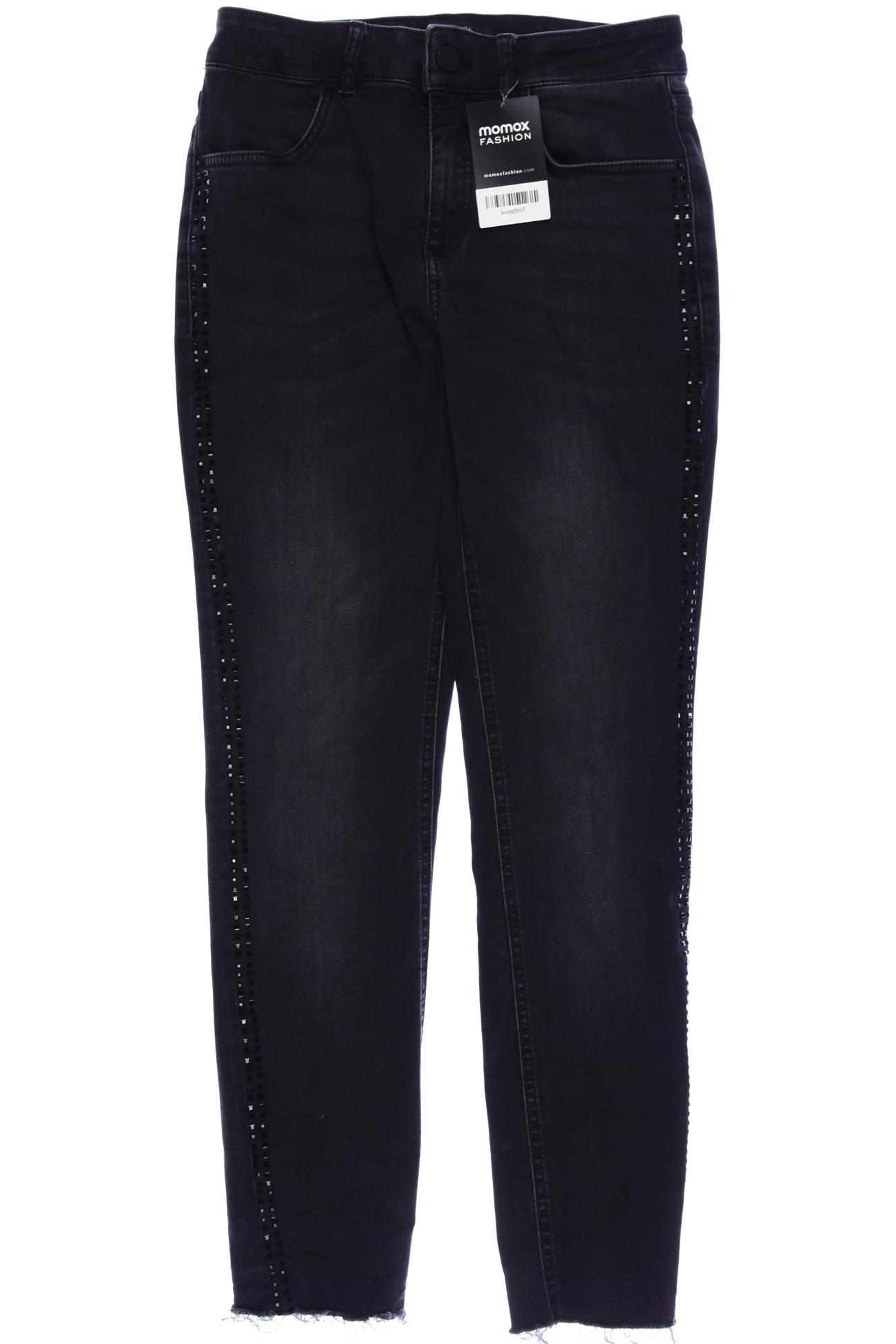 

Comma Damen Jeans, schwarz, Gr. 34