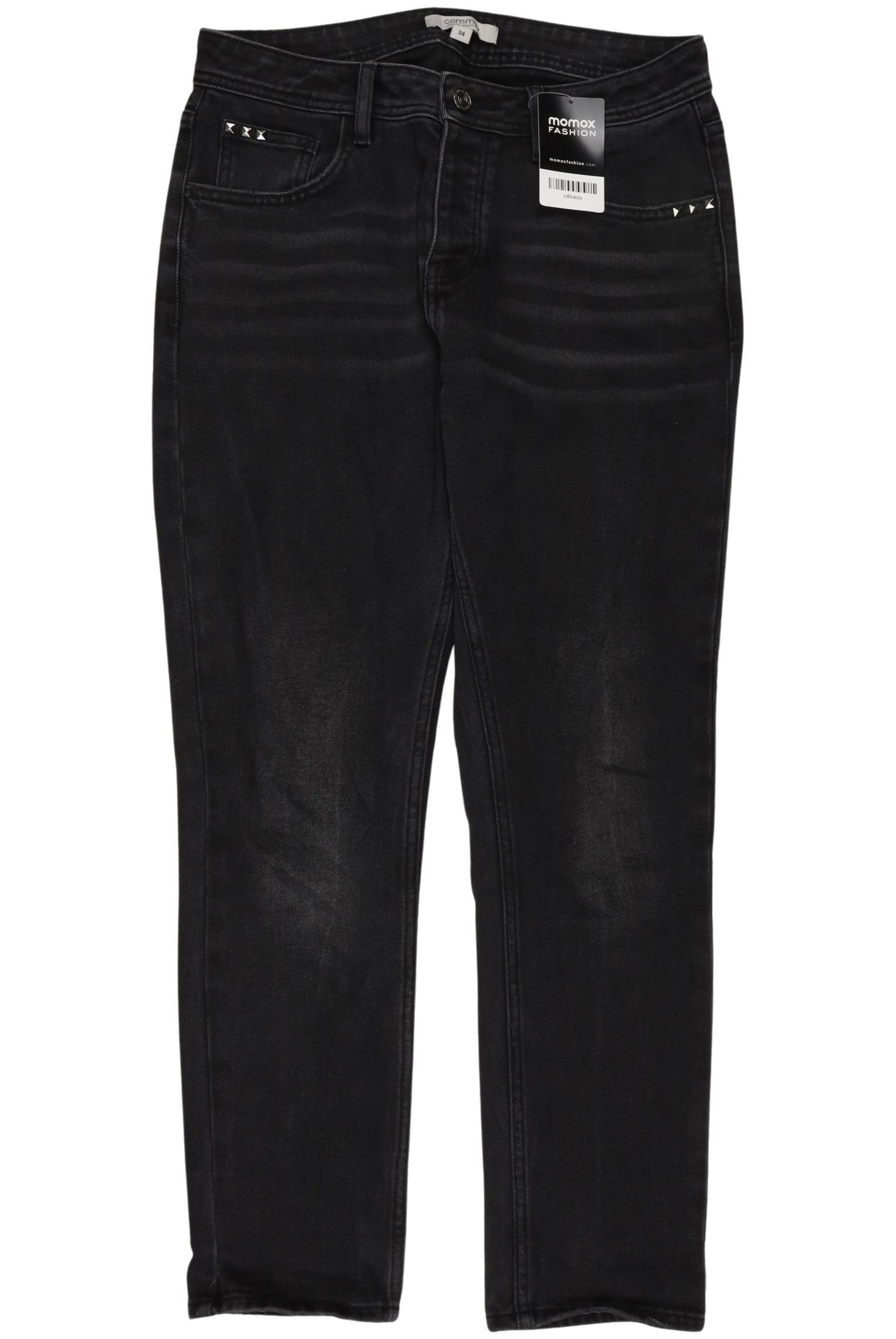 

Comma Damen Jeans, schwarz, Gr. 34