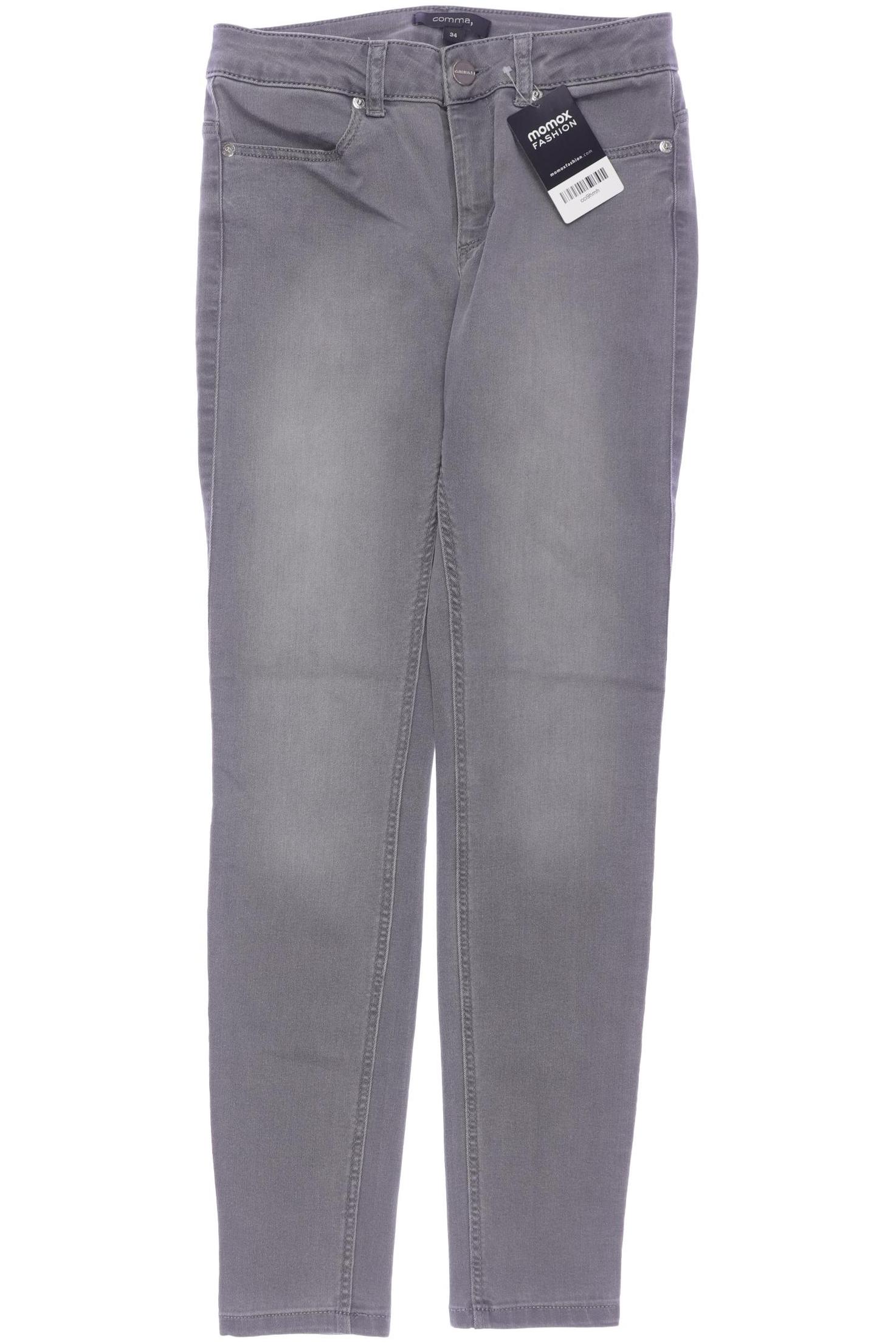 

Comma Damen Jeans, grau, Gr. 34