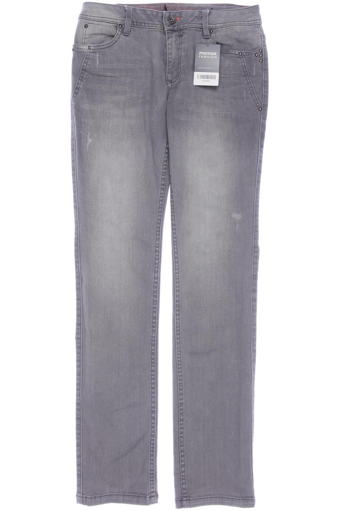 

Comma Damen Jeans, grau, Gr. 34