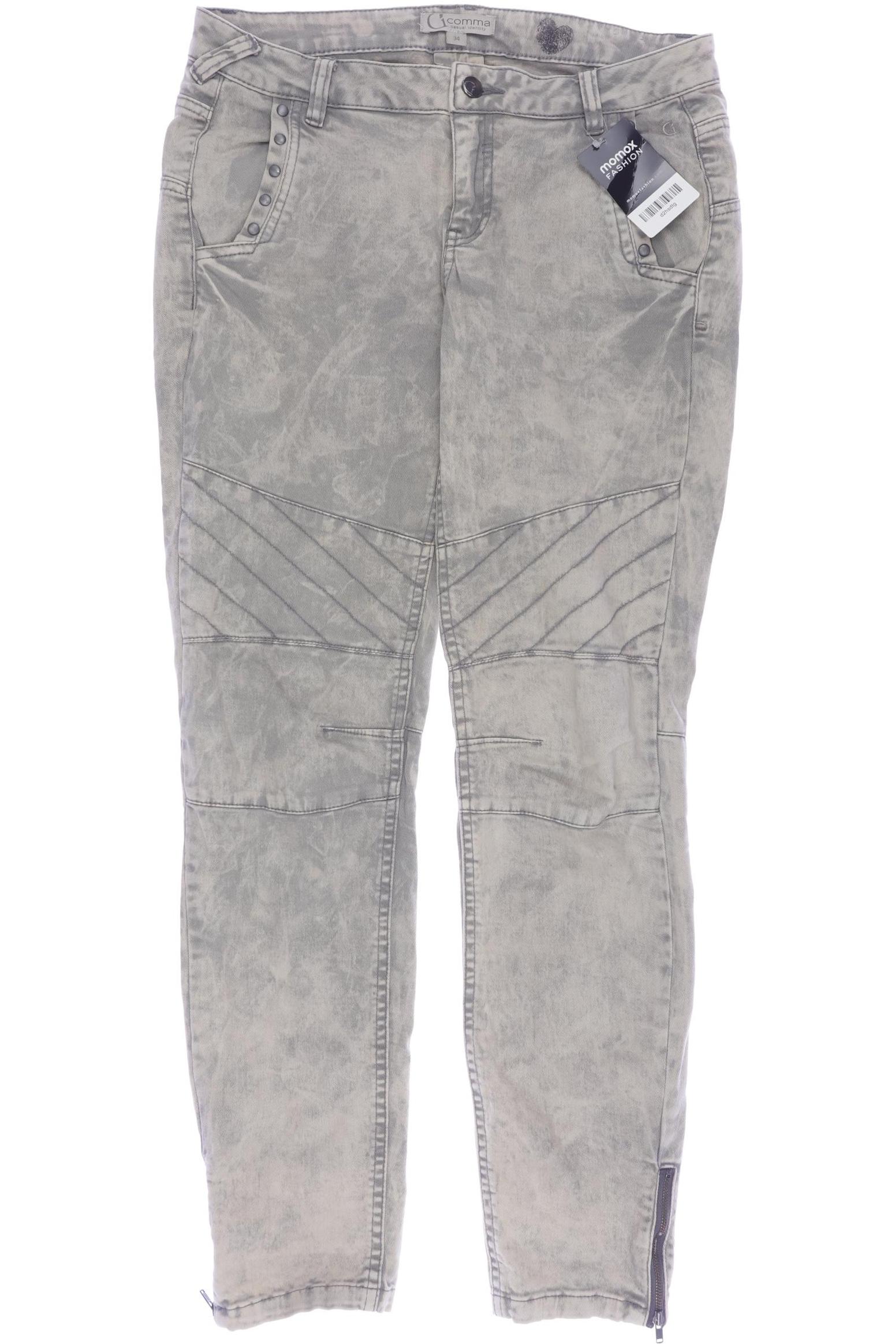 

Comma Damen Jeans, beige, Gr. 34