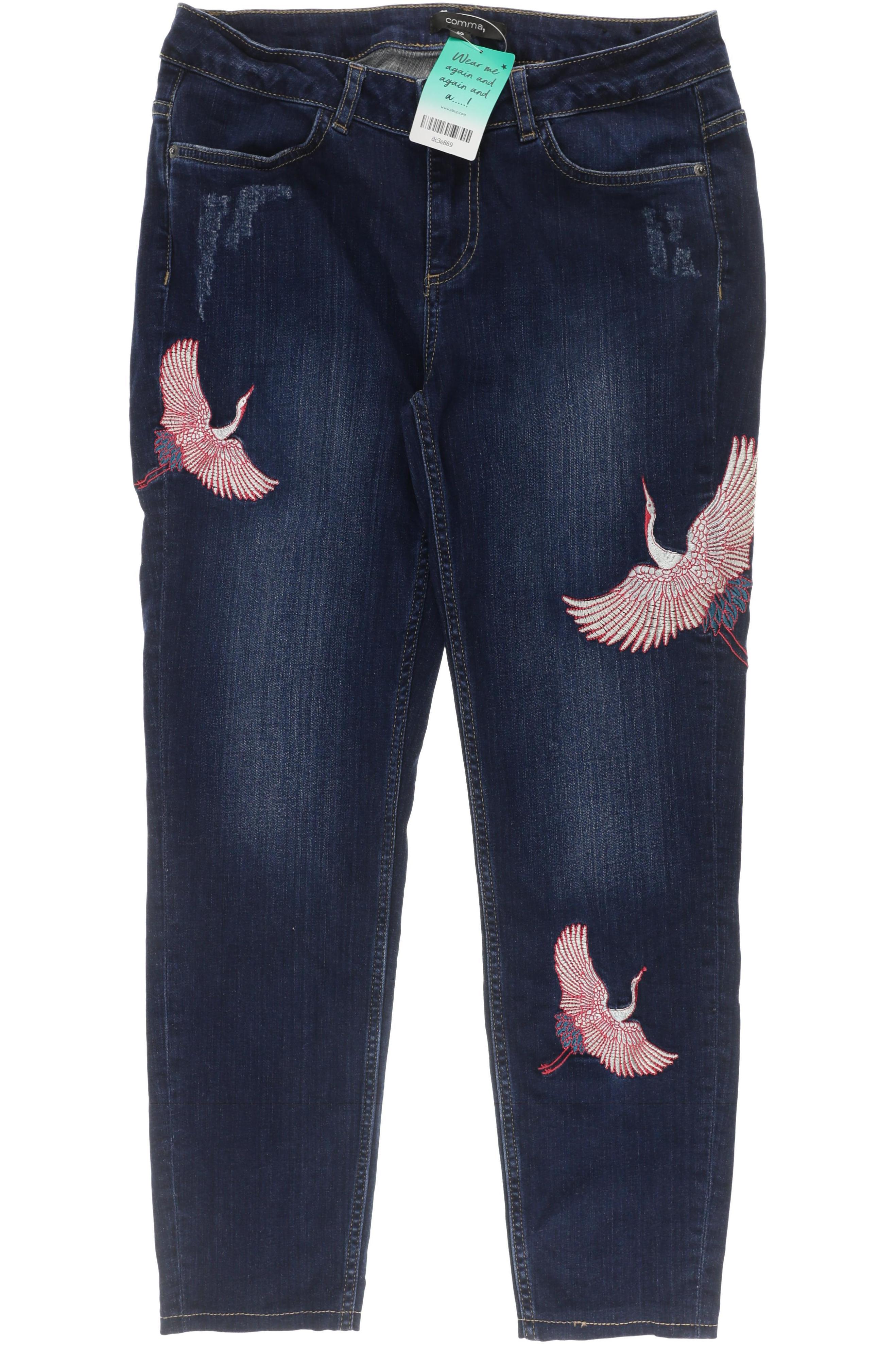 

Comma Damen Jeans, blau, Gr. 40
