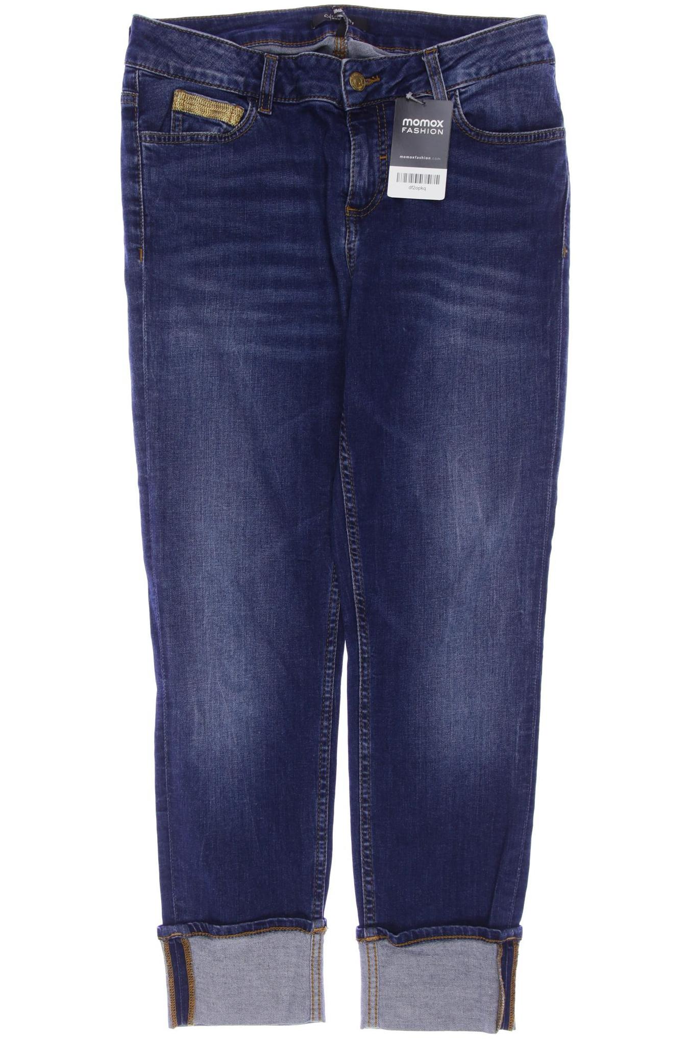 

Comma Damen Jeans, marineblau, Gr. 36
