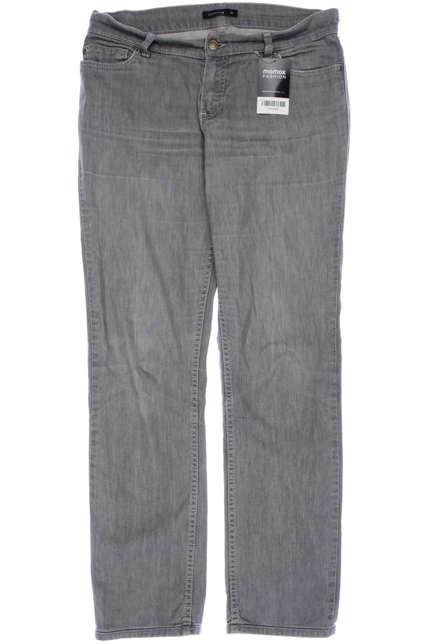

Comma Damen Jeans, grau, Gr. 38